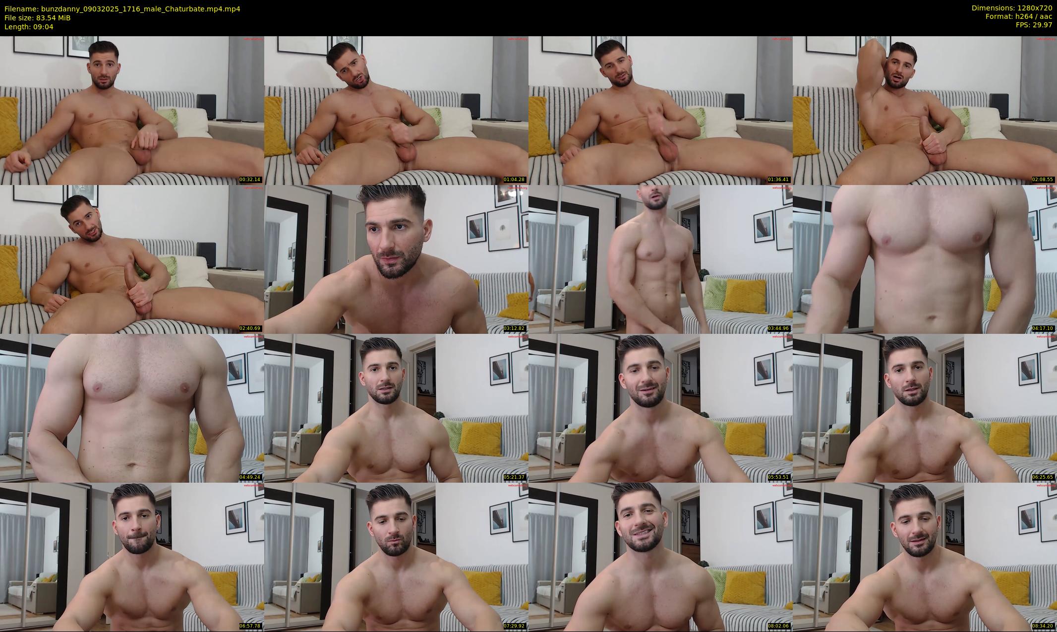 bunzdanny — 10 minute Chaturbate male cam show recording, 720p, Mar 9, 2025