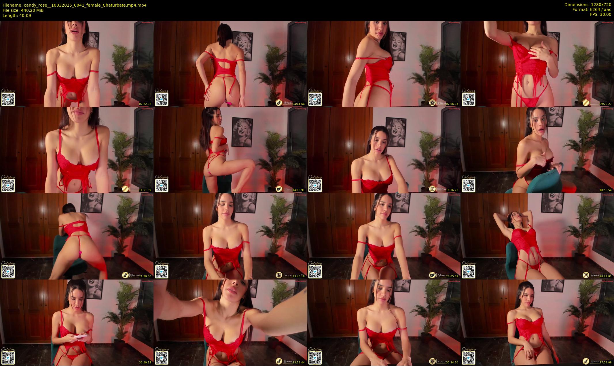 candy_rose_ — 41 minute Chaturbate female cam show recording, 720p, Mar 10, 2025