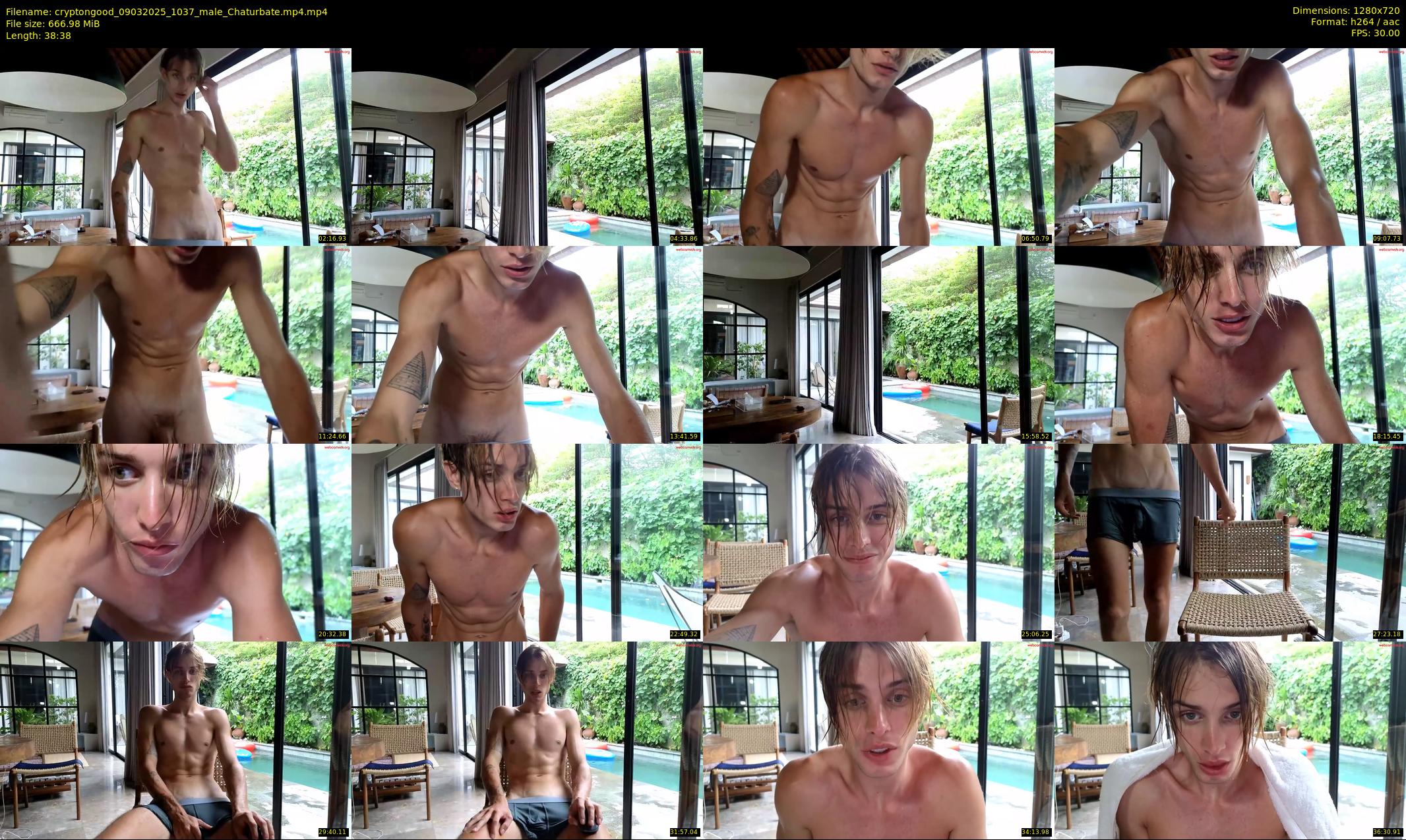 cryptongood — 39 minute Chaturbate male cam show recording, 720p, Mar 9, 2025