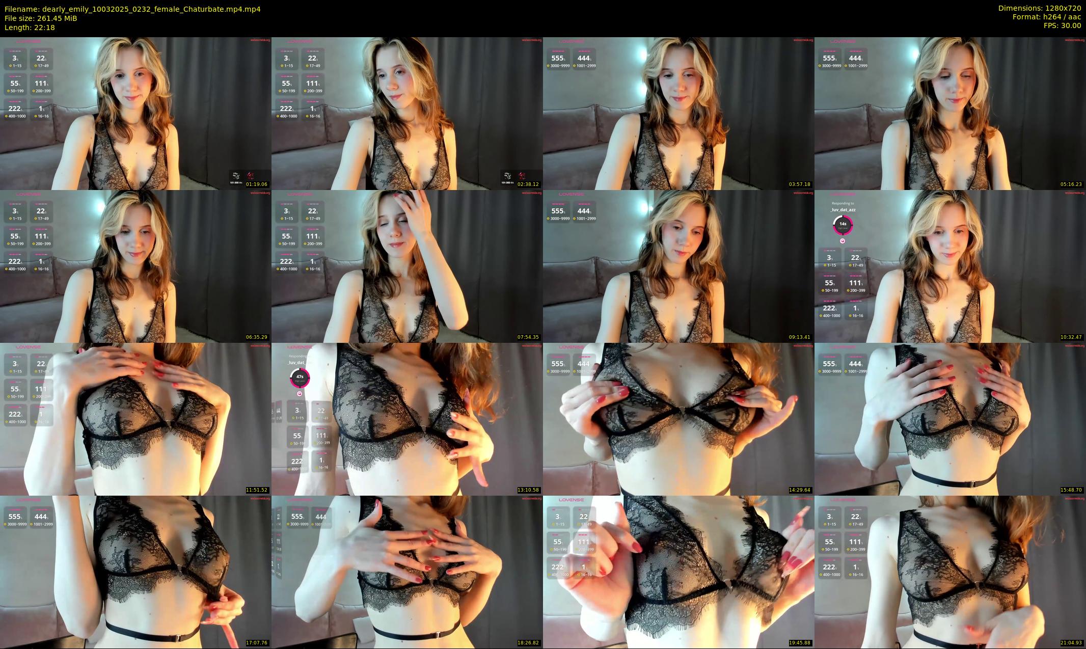 dearly_emily — 23 minute Chaturbate female cam show recording, 720p, Mar 10, 2025