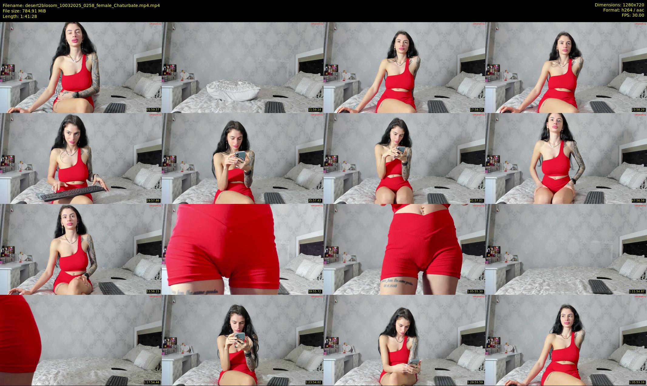 desert2blosom — 102 minute Chaturbate female cam show recording, 720p, Mar 10, 2025