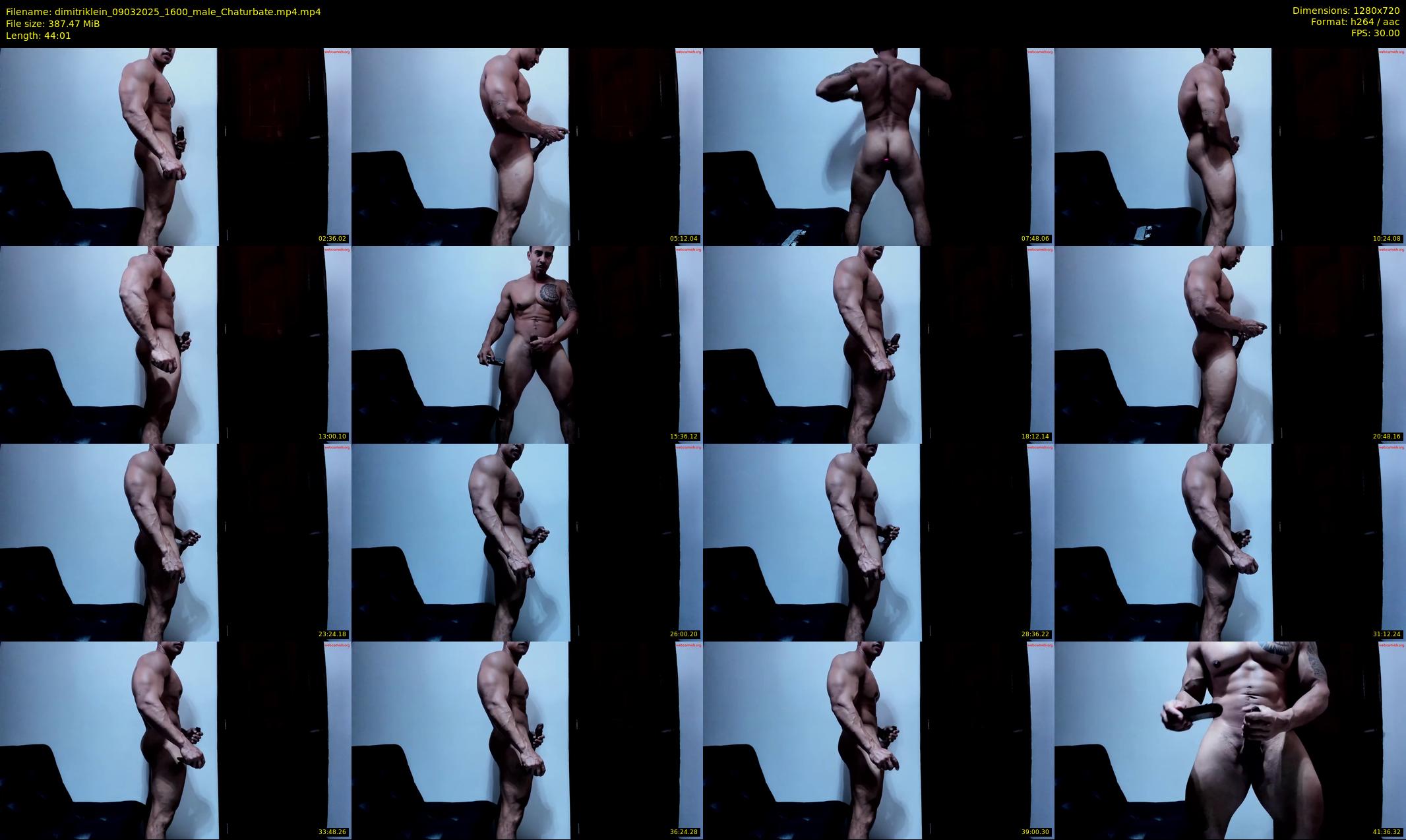 dimitriklein — 45 minute Chaturbate male cam show recording, 720p, Mar 9, 2025