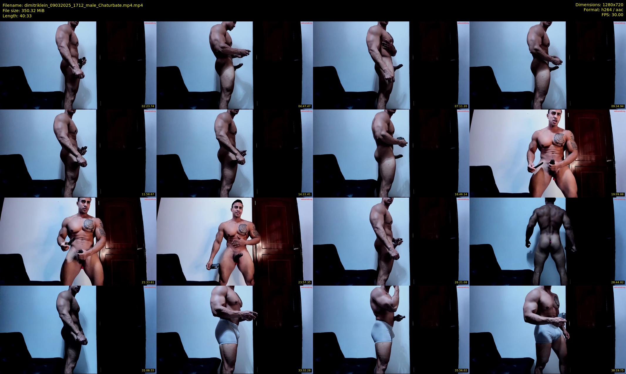 dimitriklein — 41 minute Chaturbate male cam show recording, 720p, Mar 9, 2025