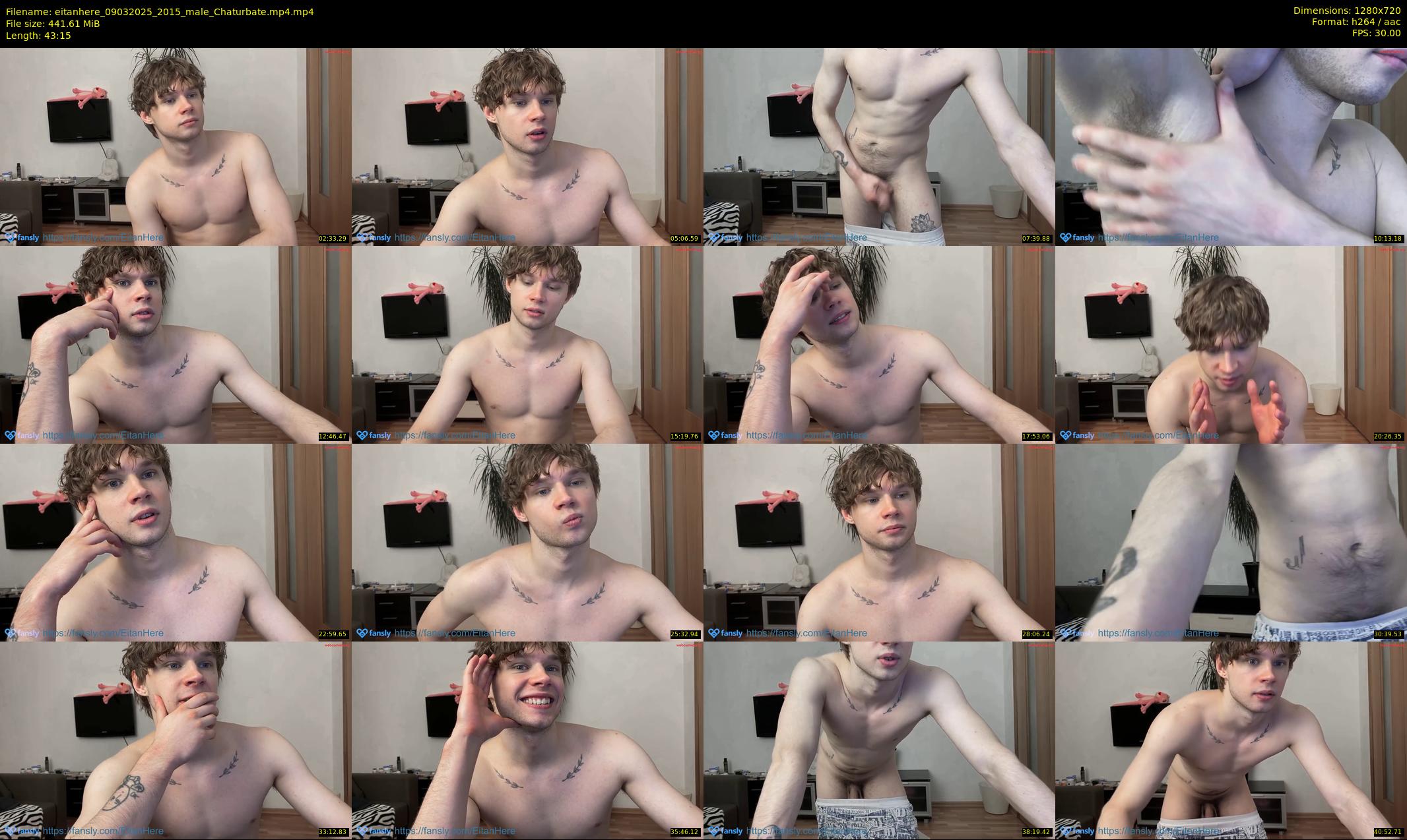 eitanhere — 44 minute Chaturbate male cam show recording, 720p, Mar 9, 2025