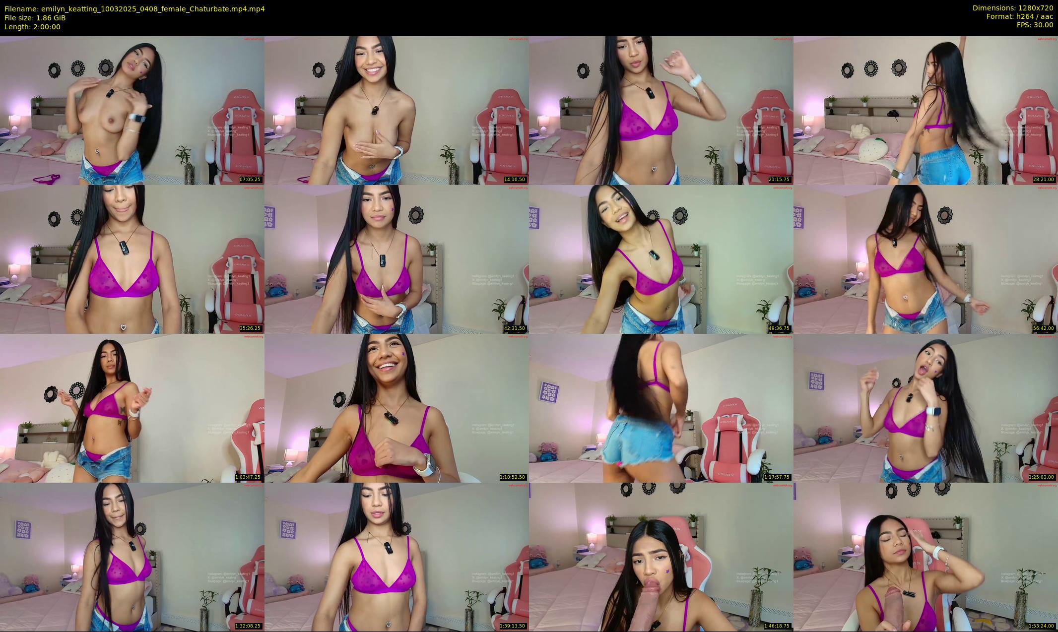 emilyn_keatting — 120 minute Chaturbate female cam show recording, 720p, Mar 10, 2025