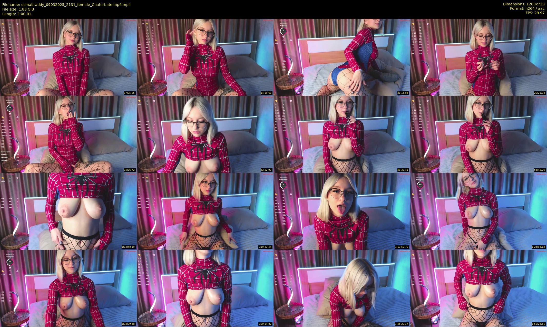esmabraddy — 121 minute Chaturbate female cam show recording, 720p, Mar 9, 2025