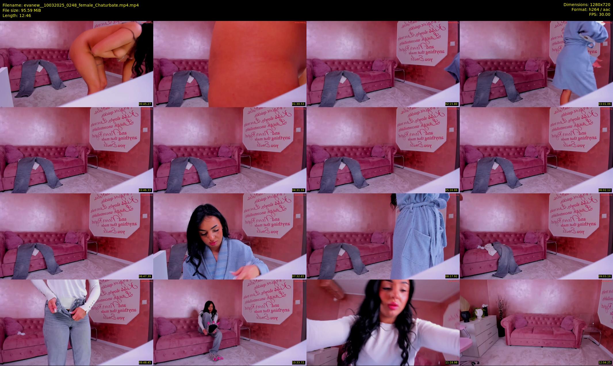 evanew_ — 13 minute Chaturbate female cam show recording, 720p, Mar 10, 2025