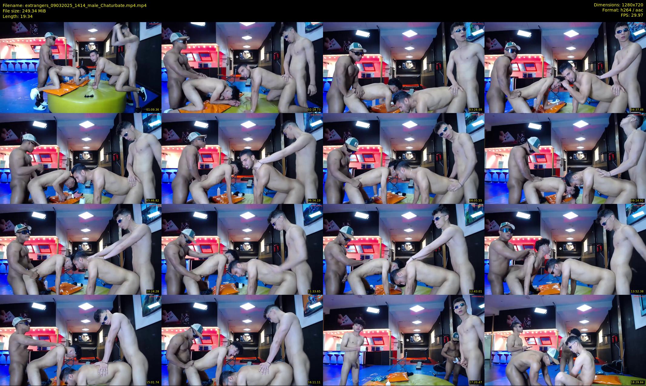extrangers — 20 minute Chaturbate male cam show recording, 720p, Mar 9, 2025