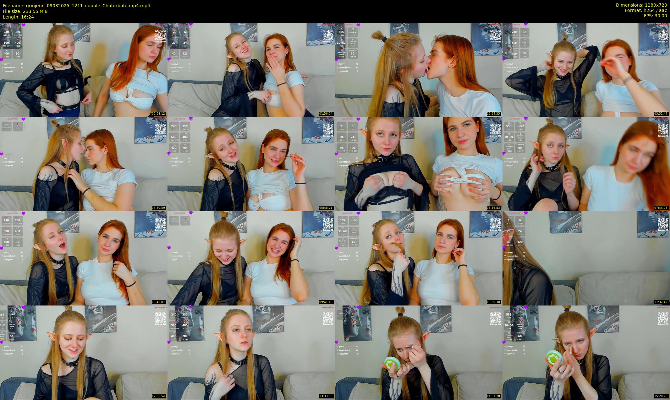 grinjenn — 17 minute Chaturbate female cam show recording, 720p, Mar 9, 2025