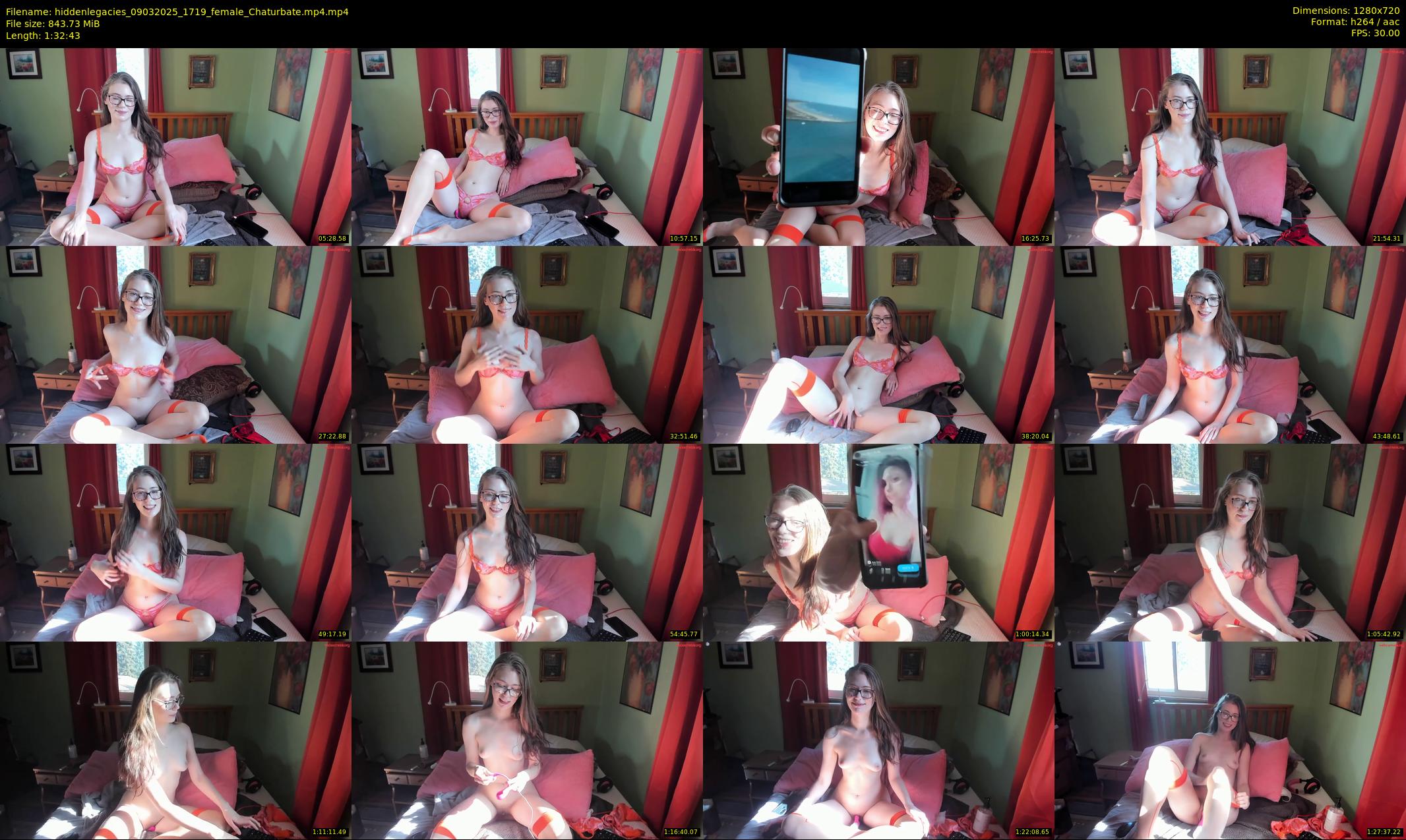 hiddenlegacies — 93 minute Chaturbate female cam show recording, 720p, Mar 9, 2025