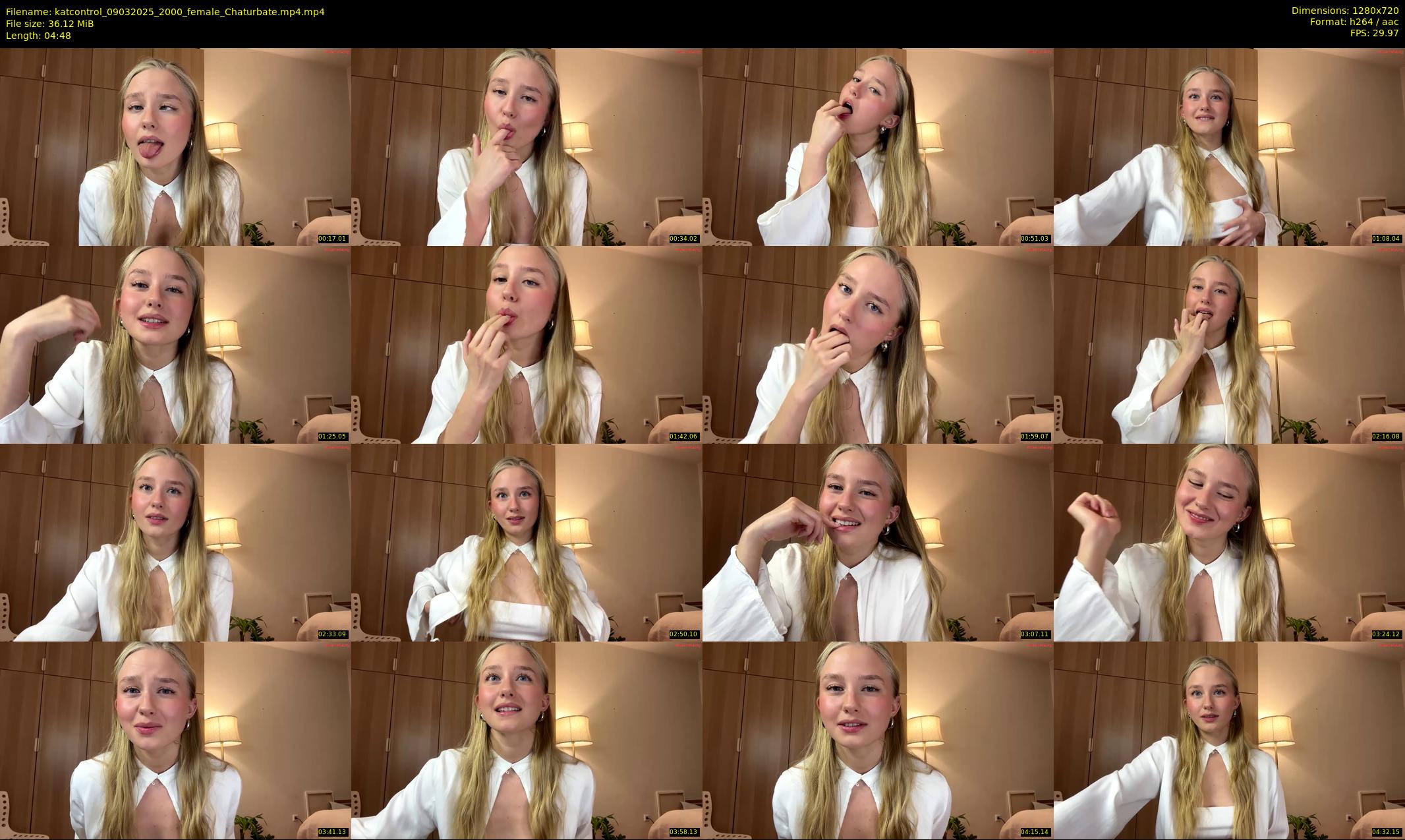 katcontrol — 5 minute Chaturbate female cam show recording, 720p, Mar 9, 2025