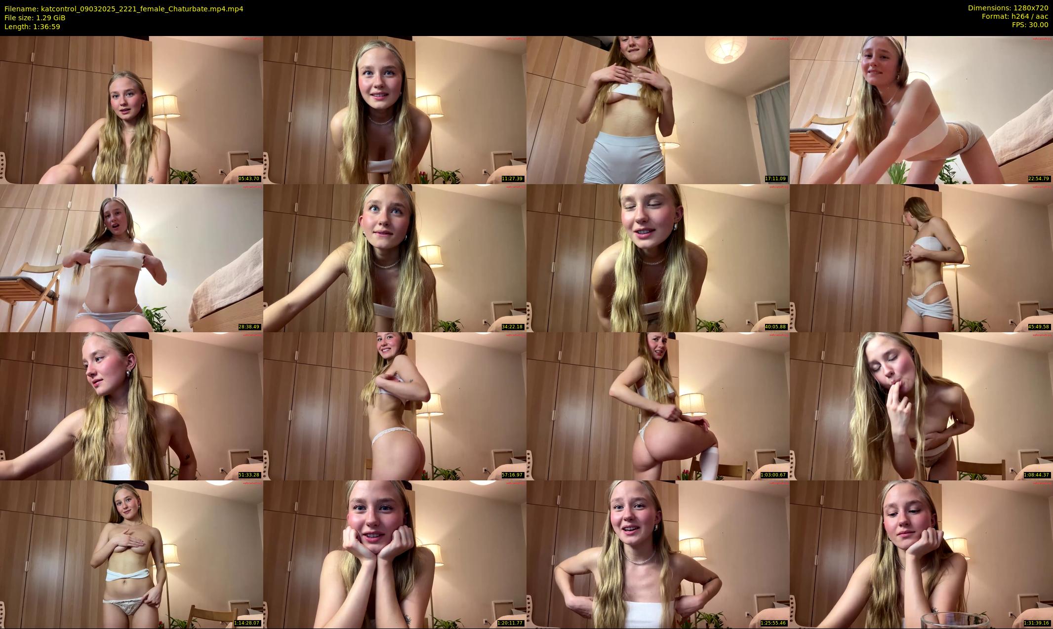 katcontrol — 97 minute Chaturbate female cam show recording, 720p, Mar 9, 2025