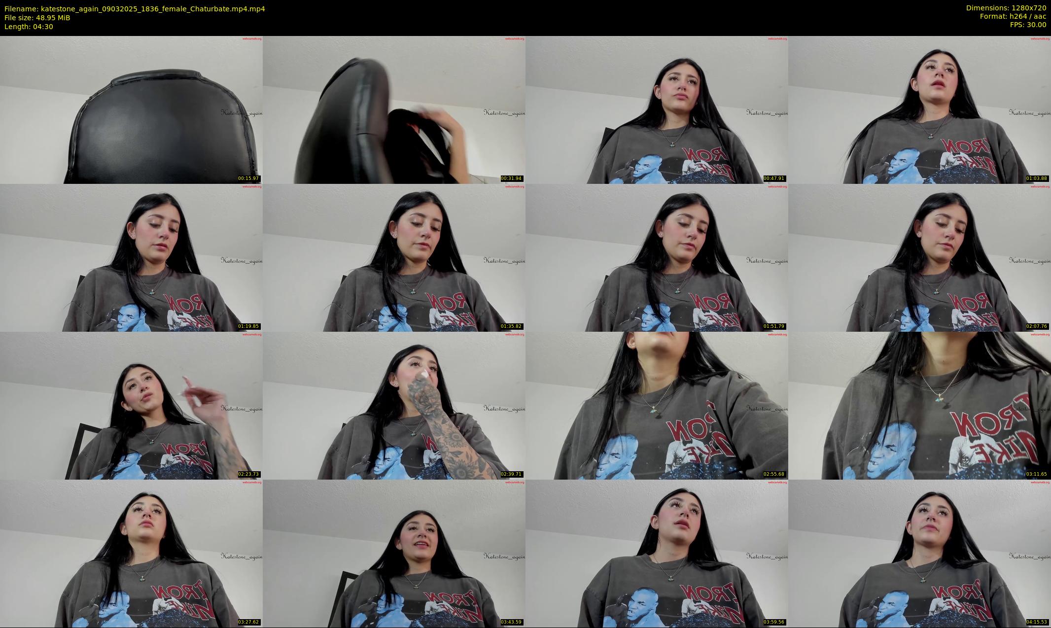 katestone_again — 5 minute Chaturbate female cam show recording, 720p, Mar 9, 2025