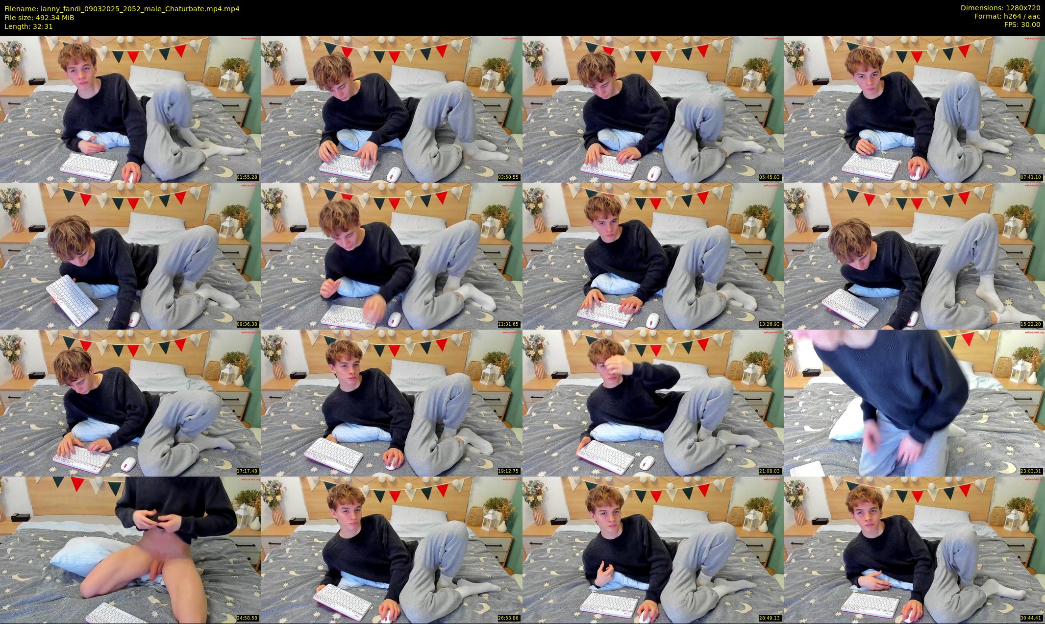 lanny_fandi — 33 minute Chaturbate male cam show recording, 720p, Mar 9, 2025