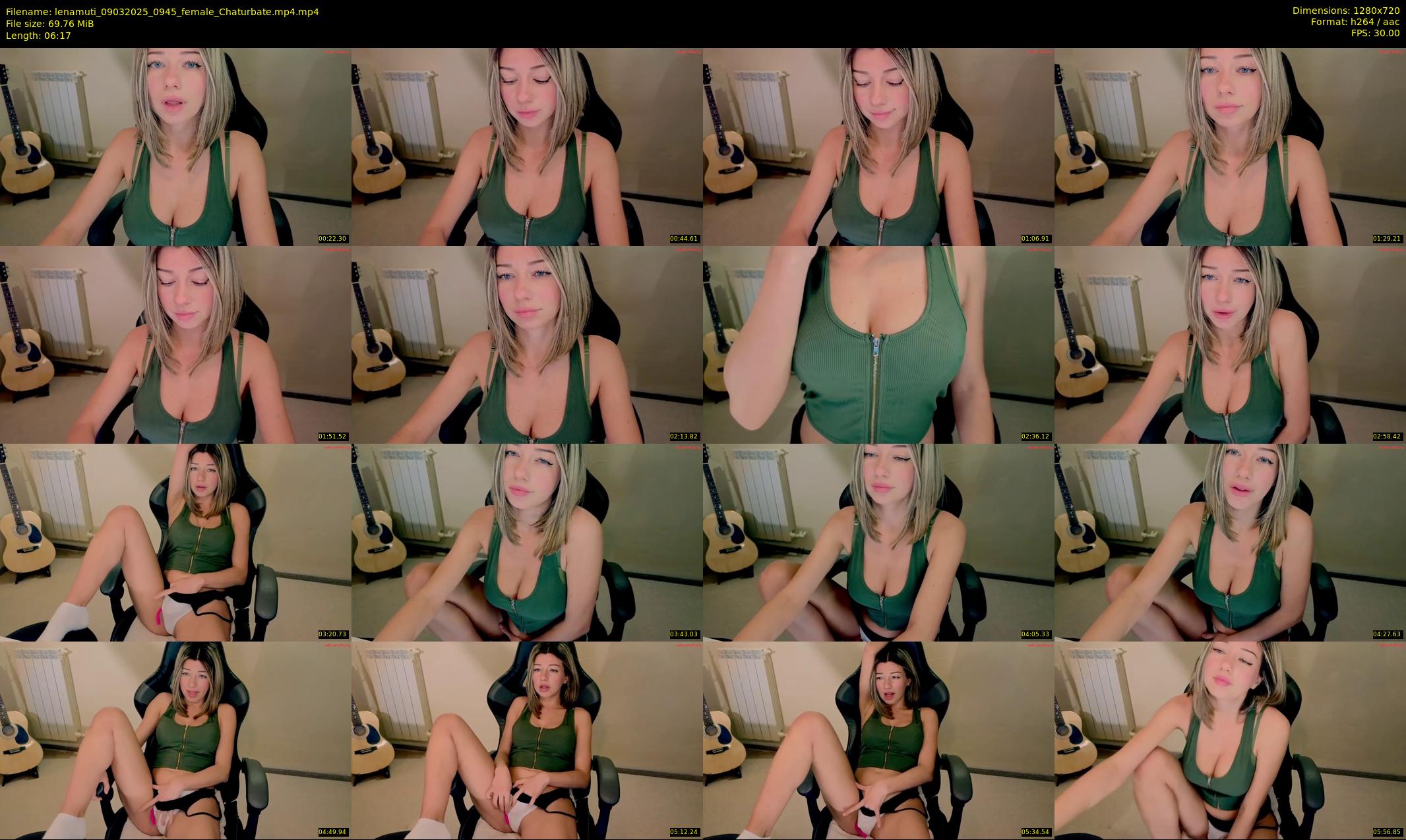 lenamuti — 7 minute Chaturbate female cam show recording, 720p, Mar 9, 2025