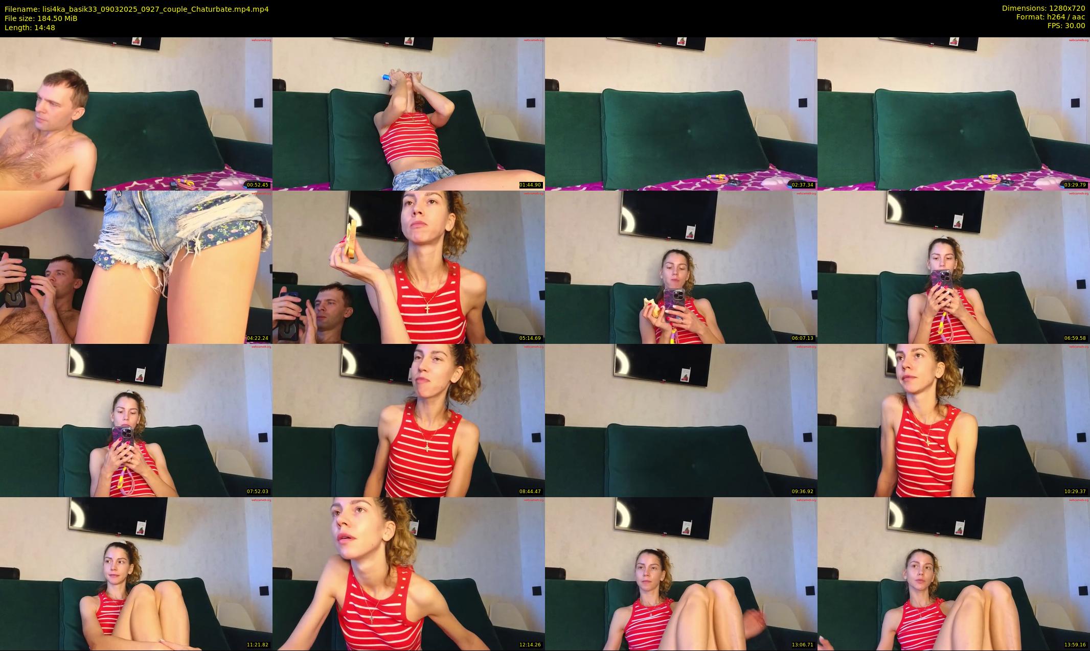 lisi4ka_basik33 — 15 minute Chaturbate couple cam show recording, 720p, Mar 9, 2025