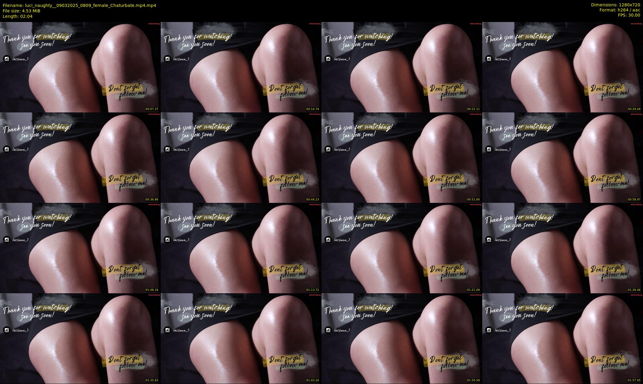 luci_naughty_ — 3 minute Chaturbate female cam show recording, 720p, Mar 9, 2025