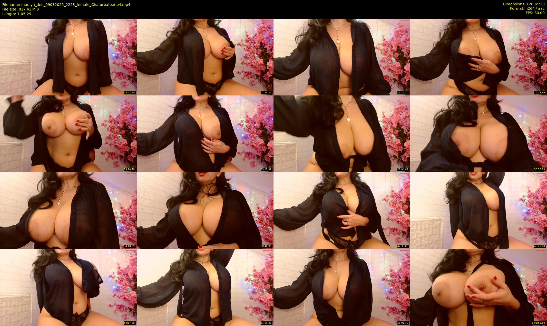 madlyn_dee — 66 minute Chaturbate female cam show recording, 720p, Mar 9, 2025