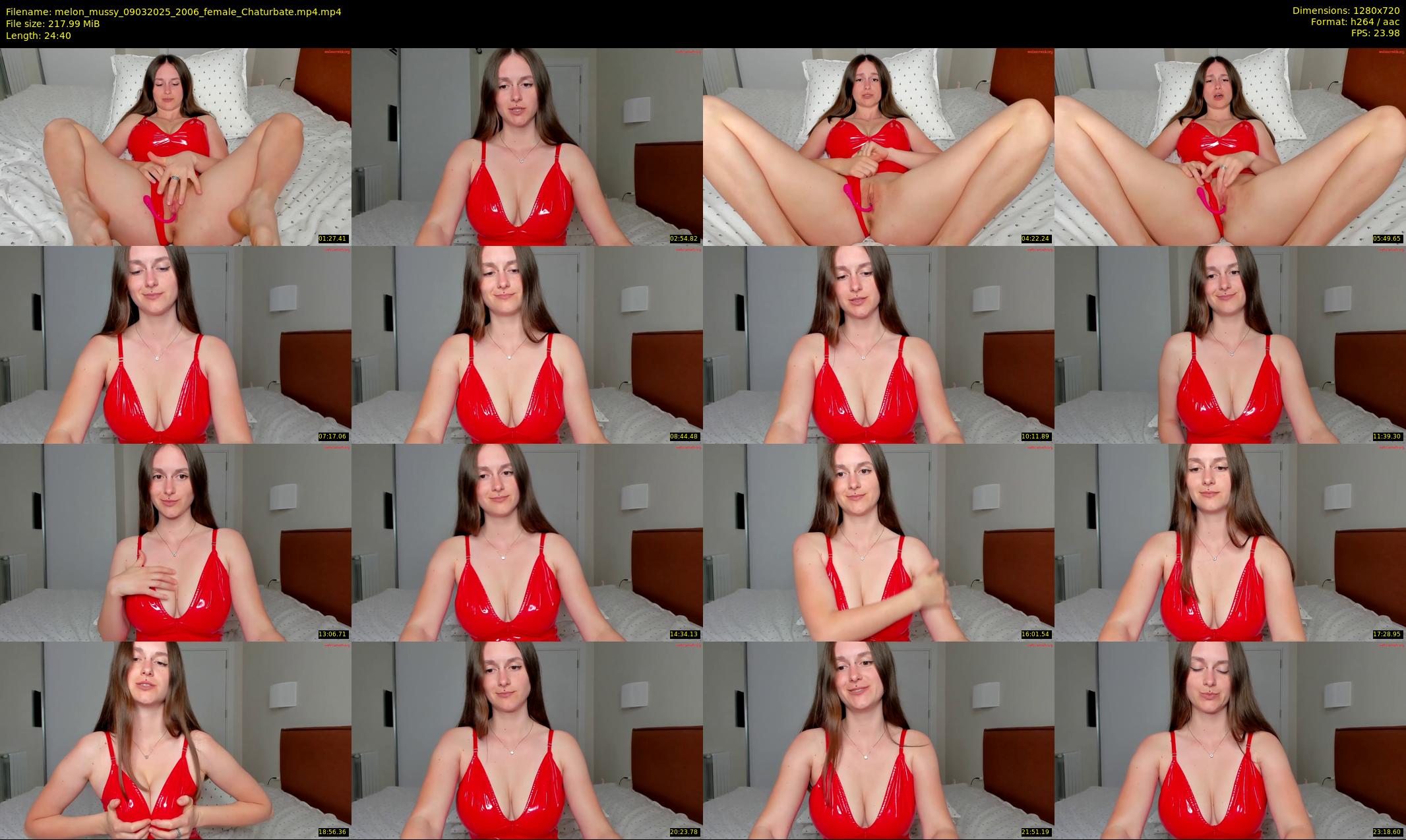 melon_mussy — 25 minute Chaturbate female cam show recording, 720p, Mar 9, 2025