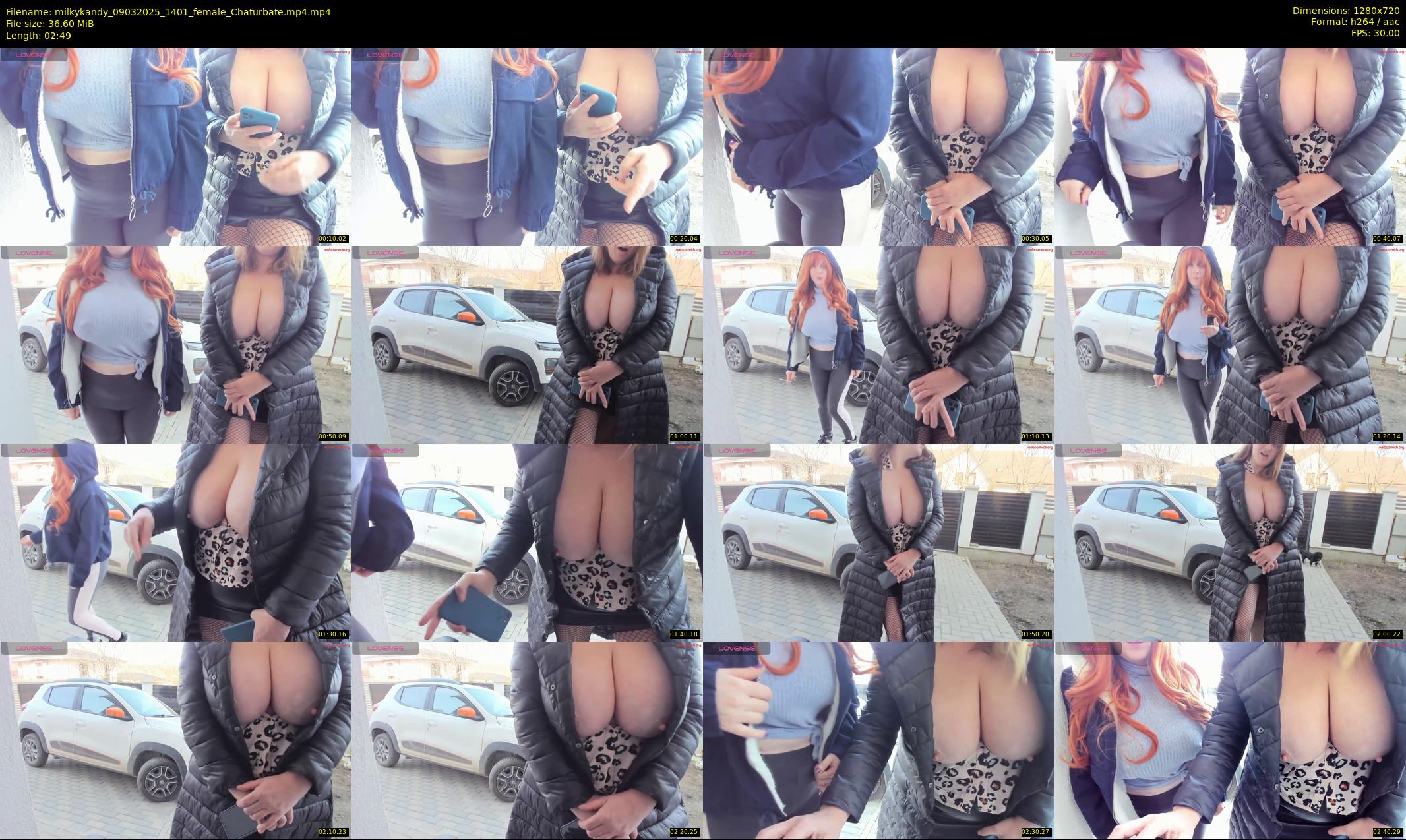 milkykandy — 3 minute Chaturbate female cam show recording, 720p, Mar 9, 2025