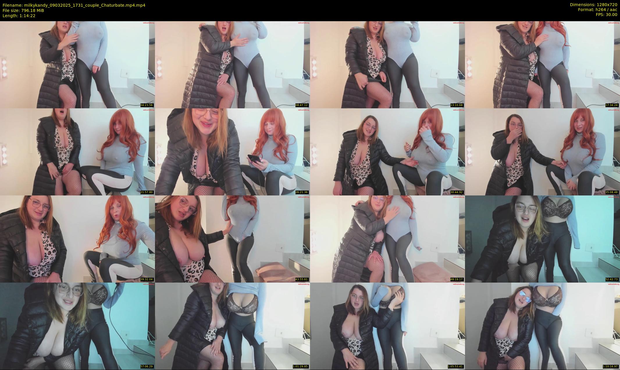 milkykandy — 75 minute Chaturbate female cam show recording, 720p, Mar 9, 2025