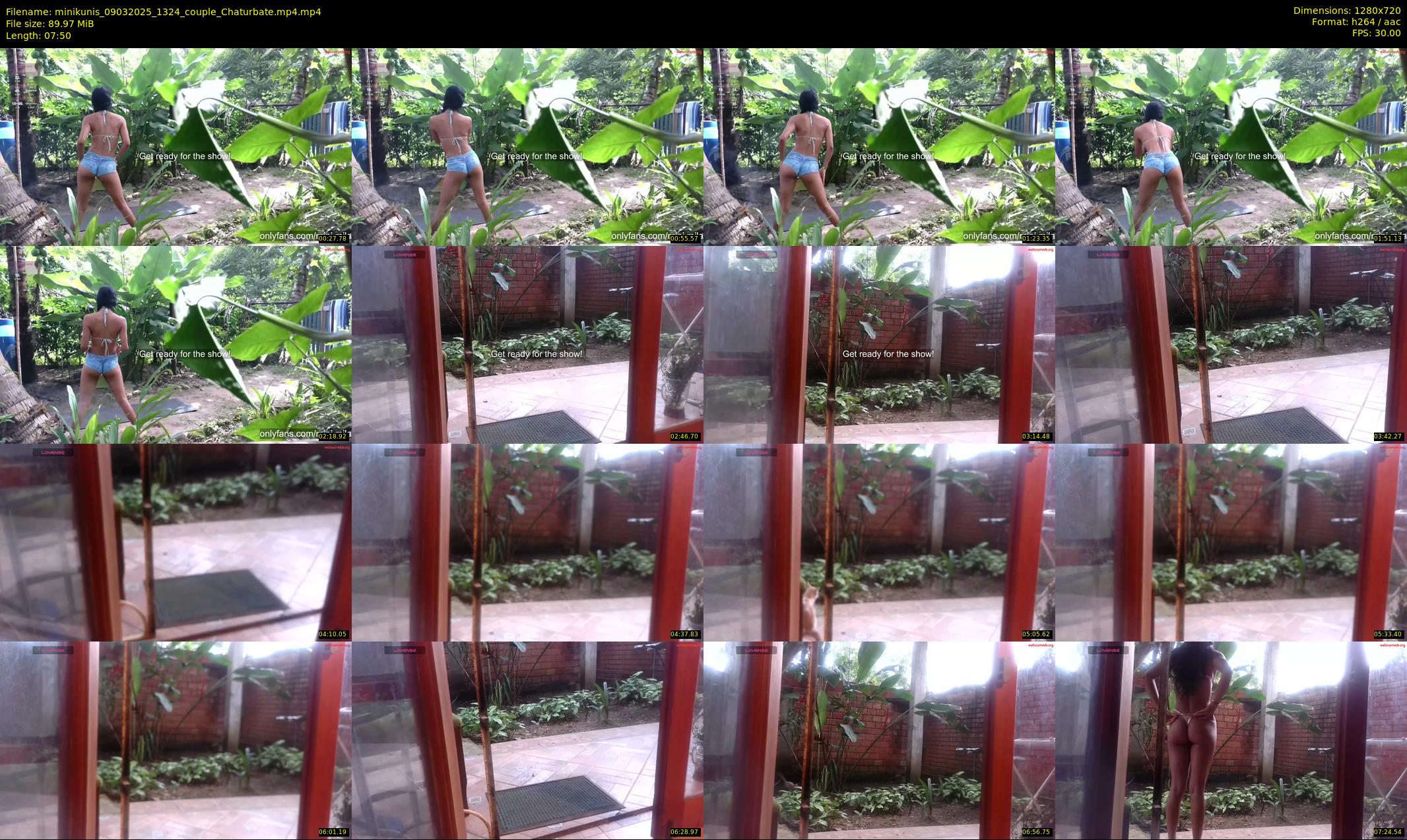minikunis — 8 minute Chaturbate couple cam show recording, 720p, Mar 9, 2025