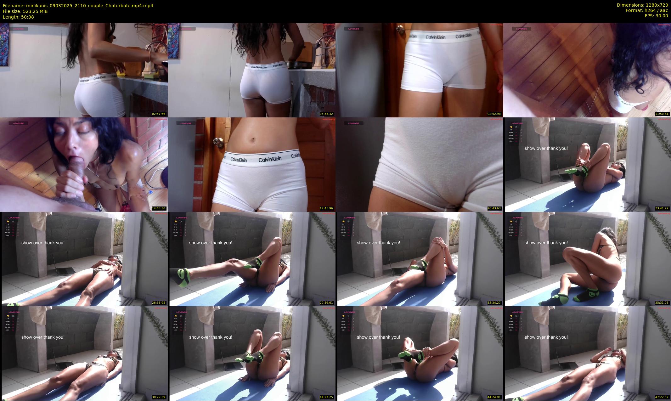minikunis — 51 minute Chaturbate couple cam show recording, 720p, Mar 9, 2025