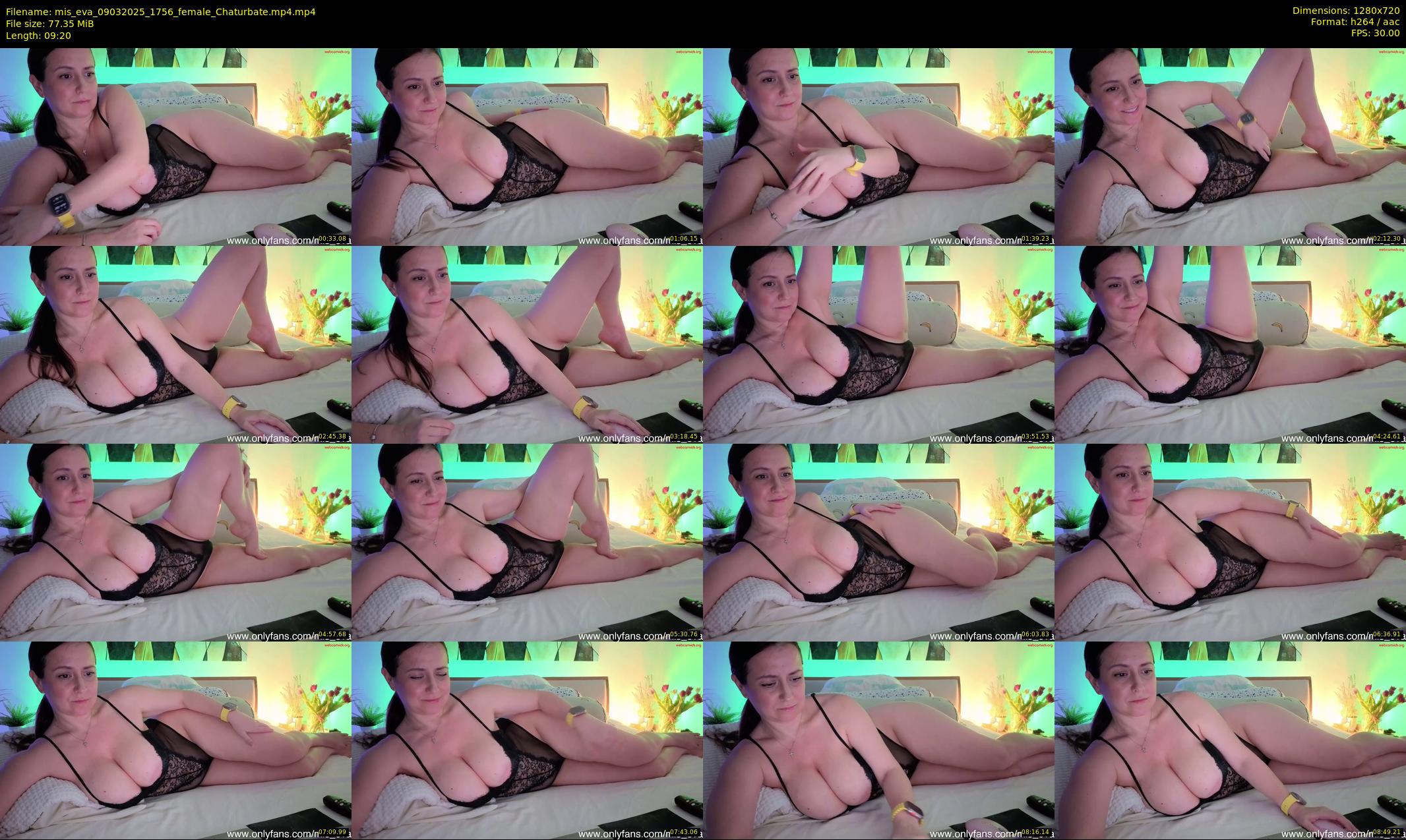 mis_eva — 10 minute Chaturbate female cam show recording, 720p, Mar 9, 2025