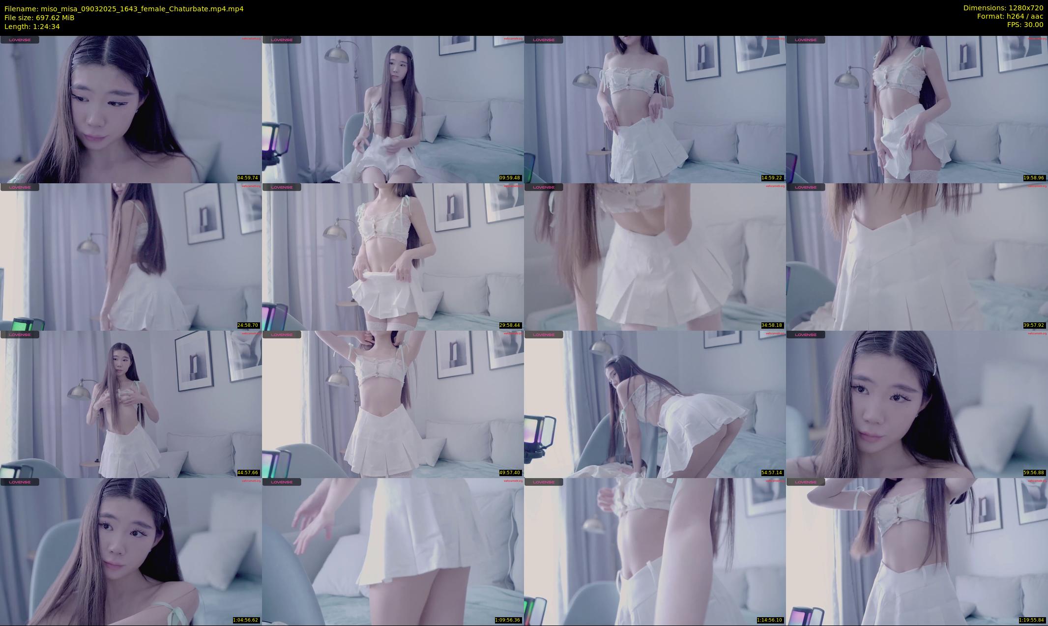 miso_misa — 85 minute Chaturbate female cam show recording, 720p, Mar 9, 2025