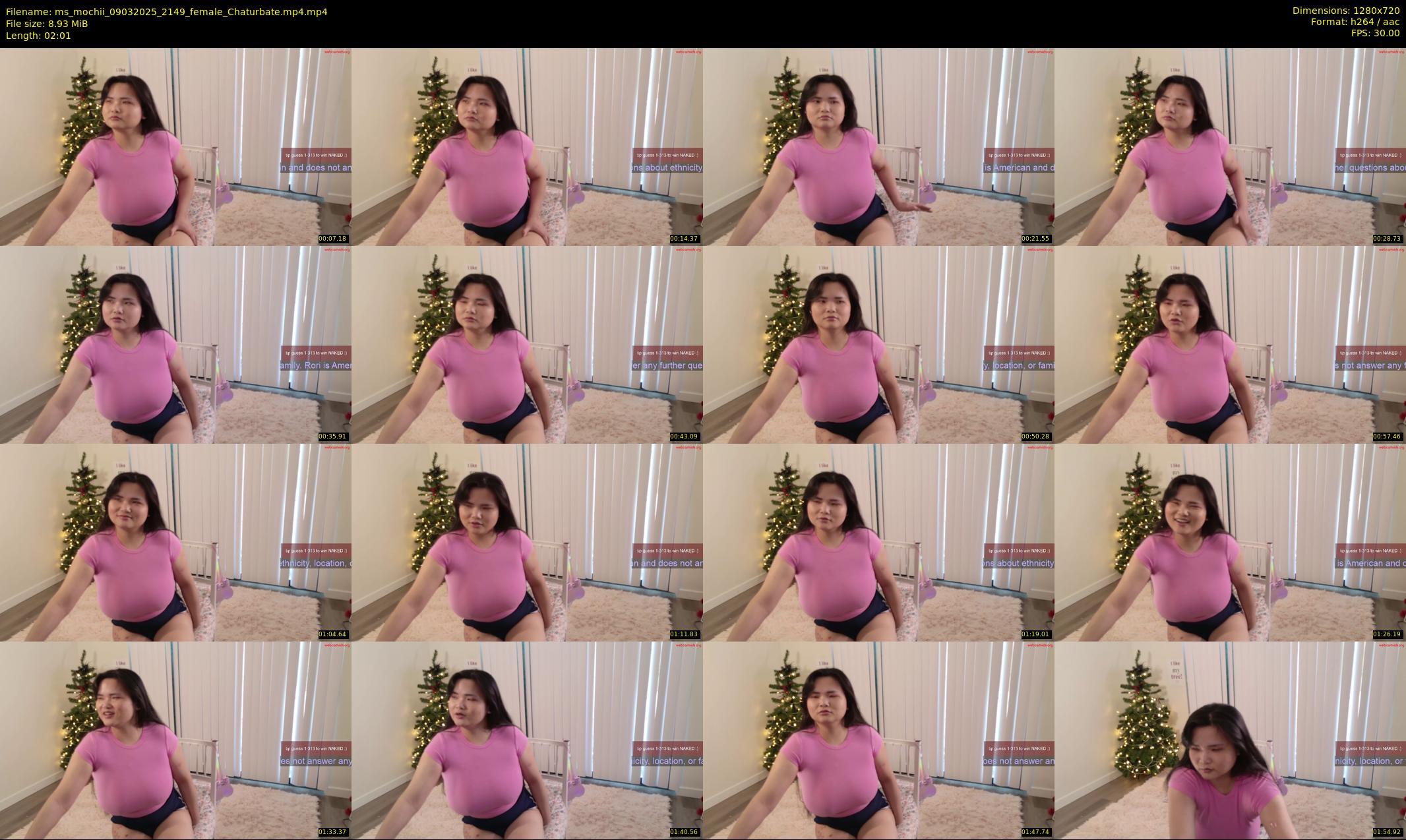 ms_mochii — 3 minute Chaturbate female cam show recording, 720p, Mar 9, 2025