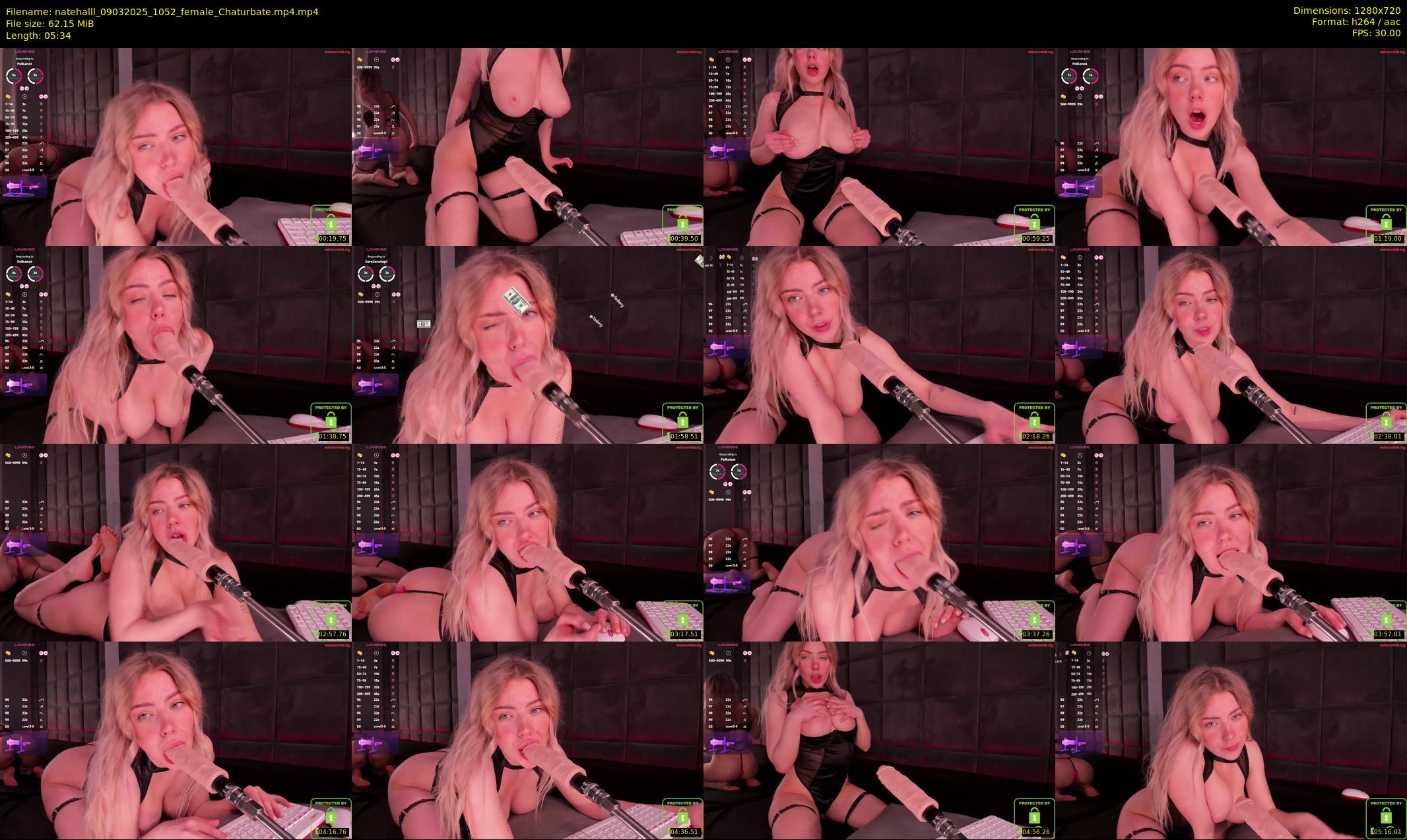 natehalll — 6 minute Chaturbate female cam show recording, 720p, Mar 9, 2025