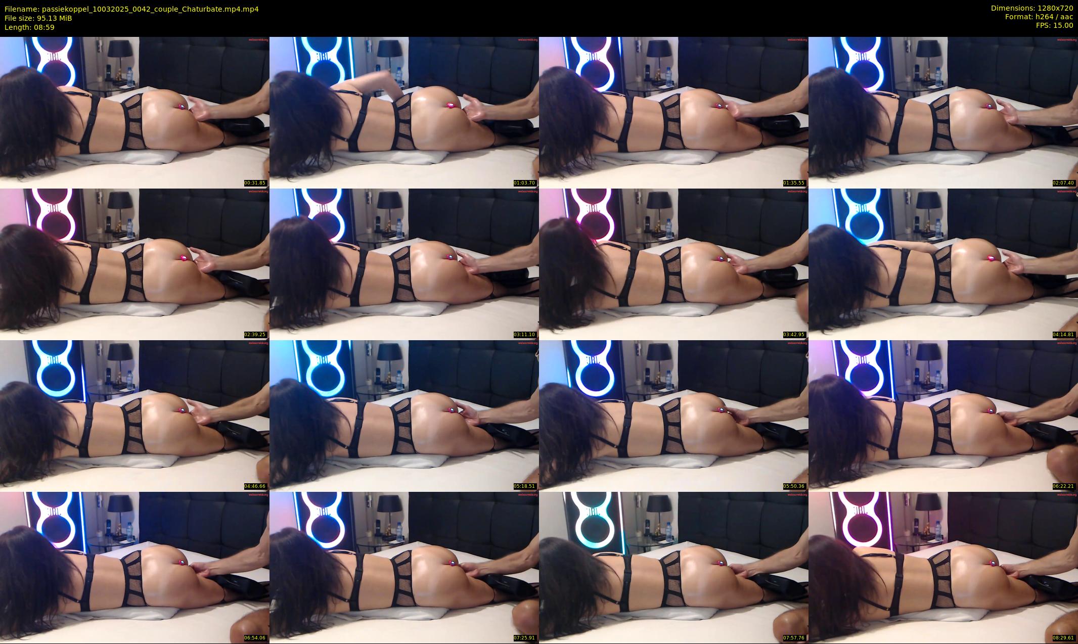 passiekoppel — 9 minute Chaturbate couple cam show recording, 720p, Mar 10, 2025