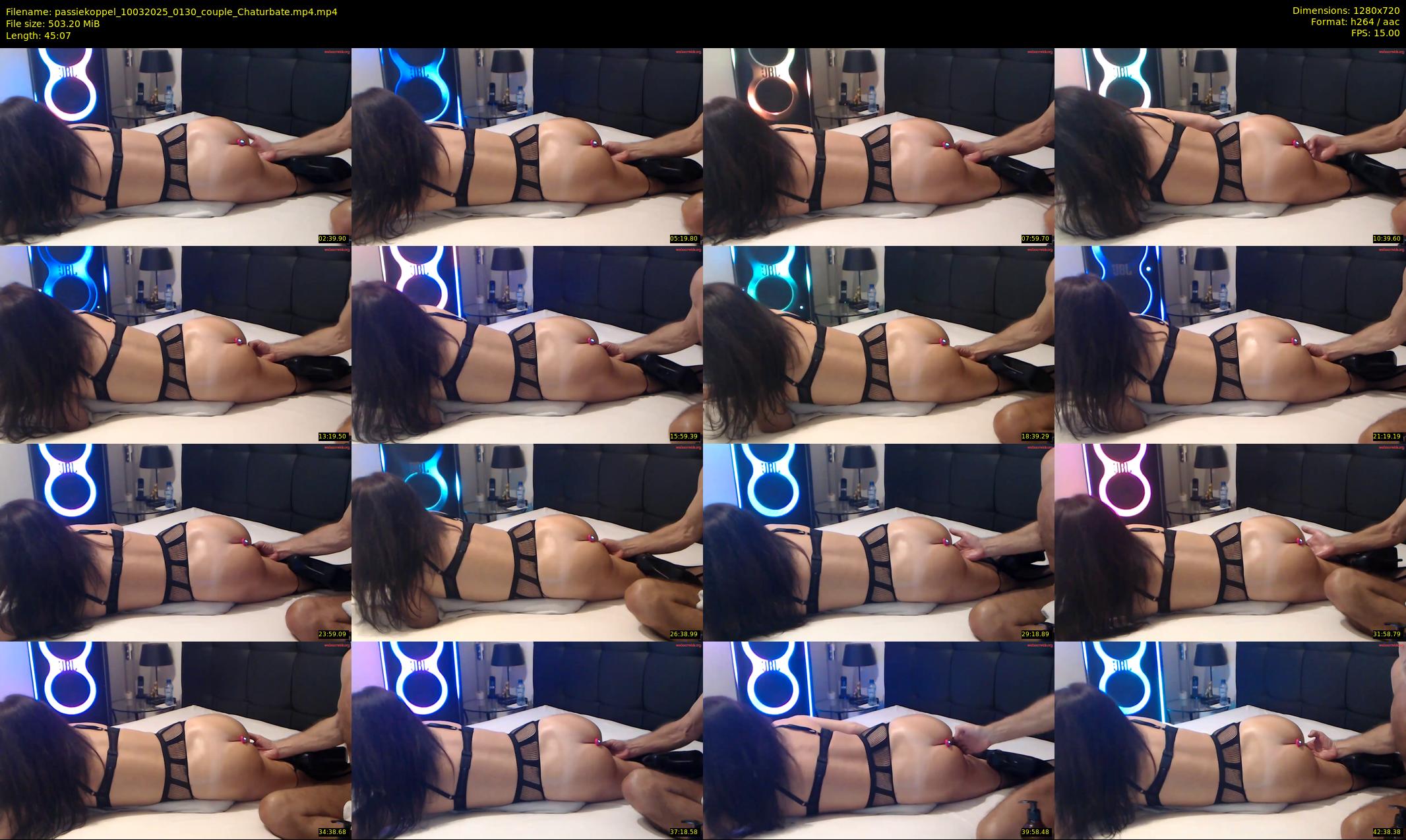 passiekoppel — 46 minute Chaturbate couple cam show recording, 720p, Mar 10, 2025