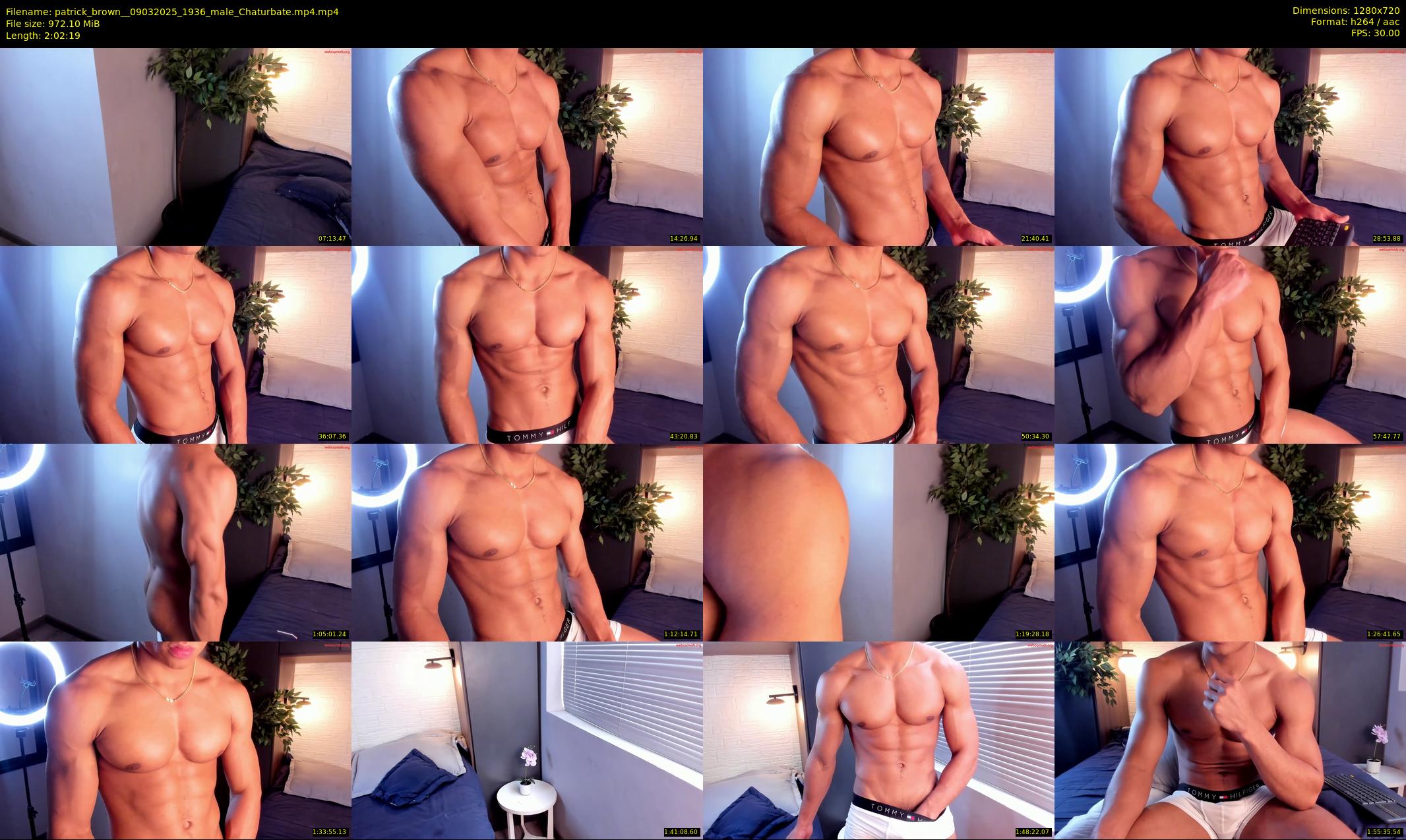 patrick_brown_ — 123 minute Chaturbate male cam show recording, 720p, Mar 9, 2025