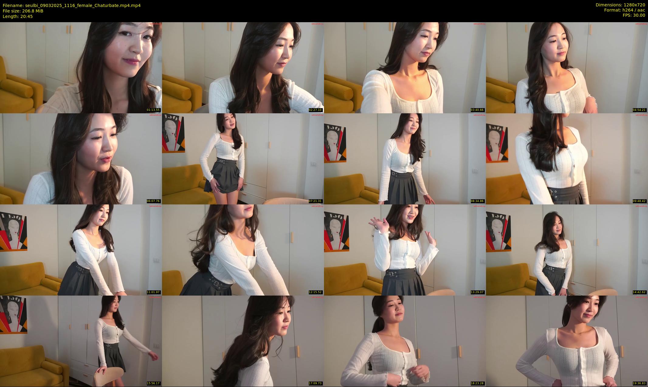 seulbi — 21 minute Chaturbate female cam show recording, 720p, Mar 9, 2025