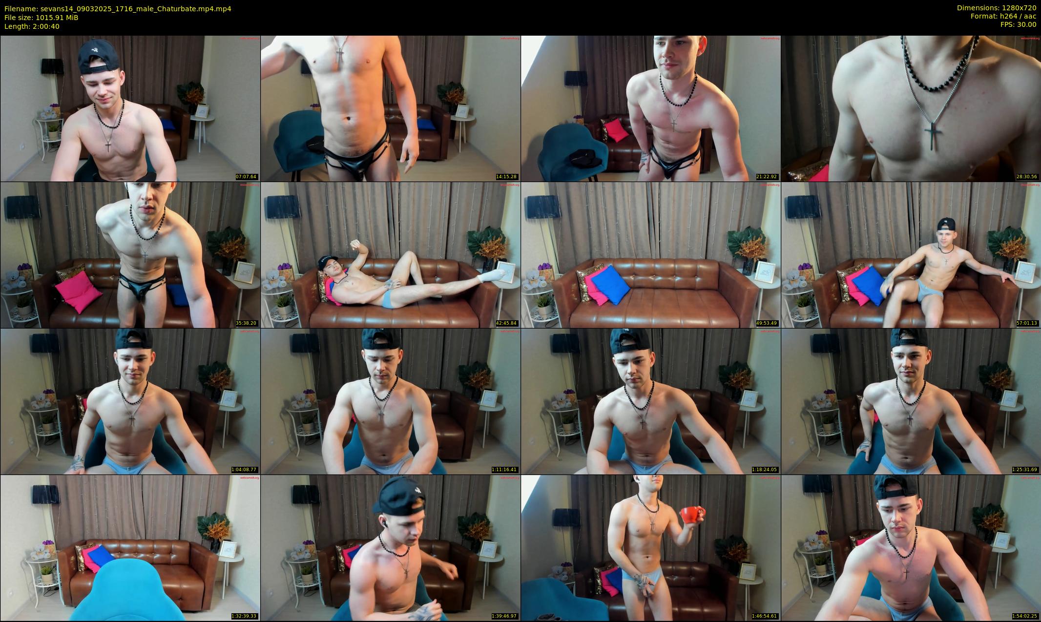 sevans14 — 121 minute Chaturbate male cam show recording, 720p, Mar 9, 2025