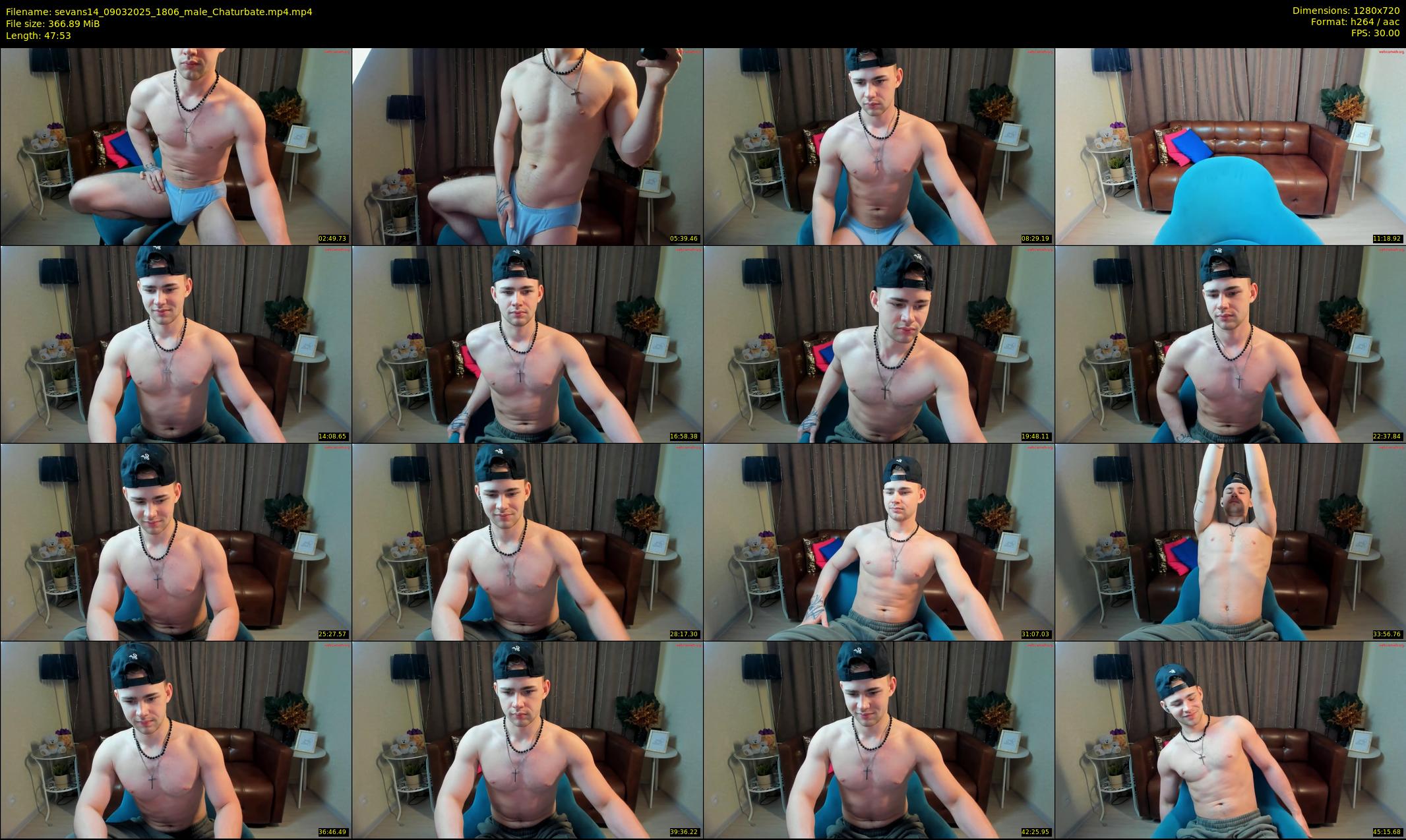 sevans14 — 48 minute Chaturbate male cam show recording, 720p, Mar 9, 2025