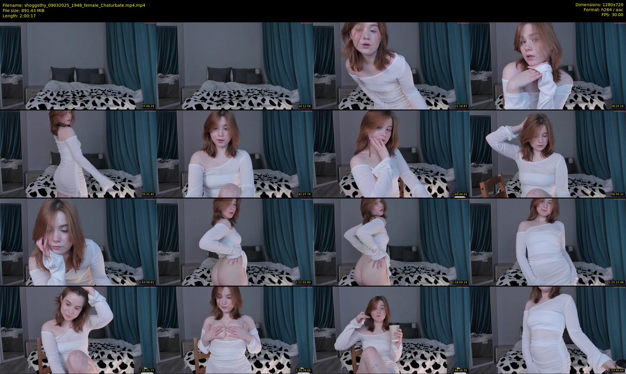 shoggothy — 121 minute Chaturbate female cam show recording, 720p, Mar 9, 2025