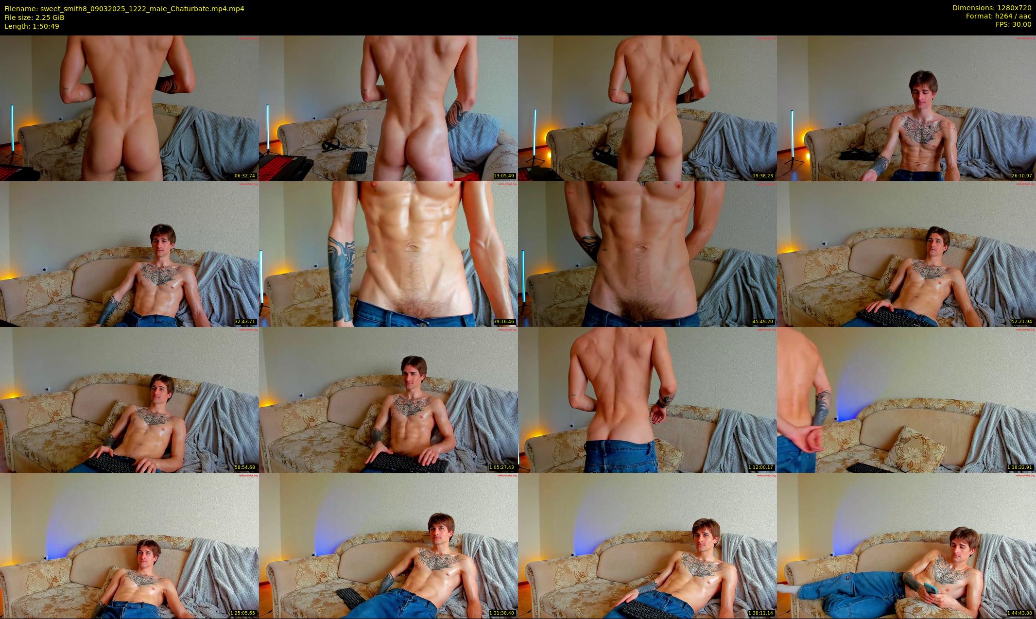 sweet_smith8 — 111 minute Chaturbate male cam show recording, 720p, Mar 9, 2025