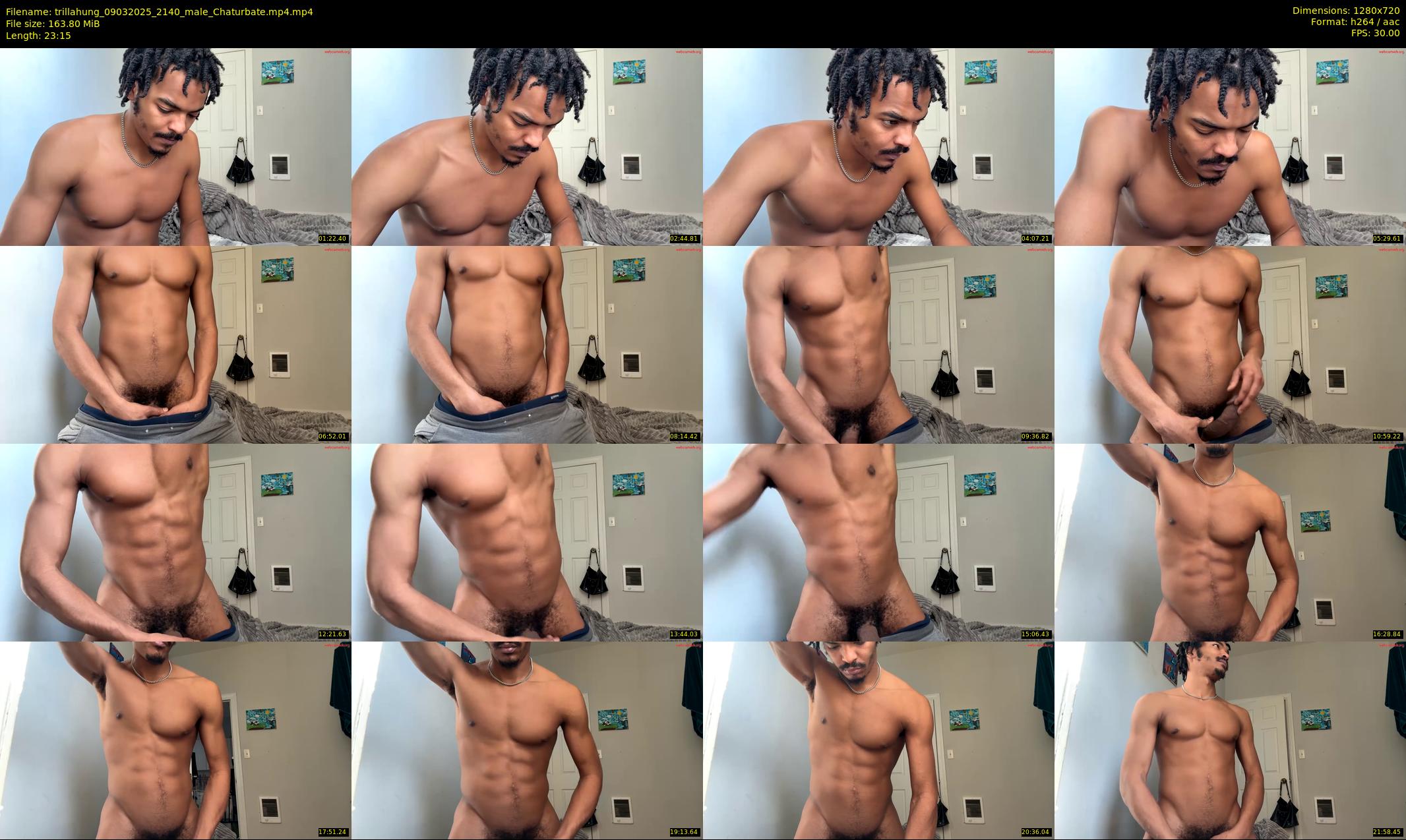 trillahung — 24 minute Chaturbate male cam show recording, 720p, Mar 9, 2025