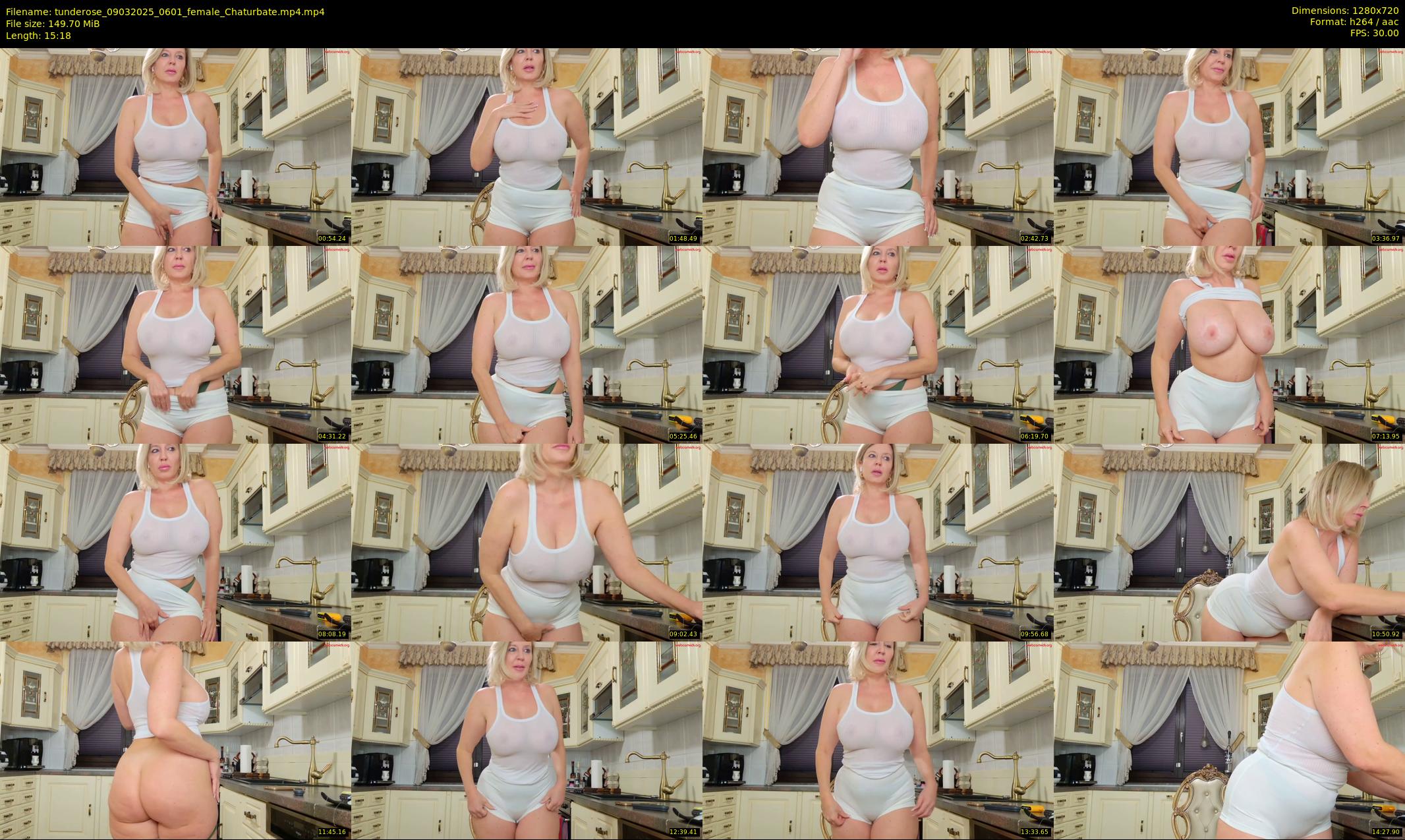 tunderose — 16 minute Chaturbate female cam show recording, 720p, Mar 9, 2025