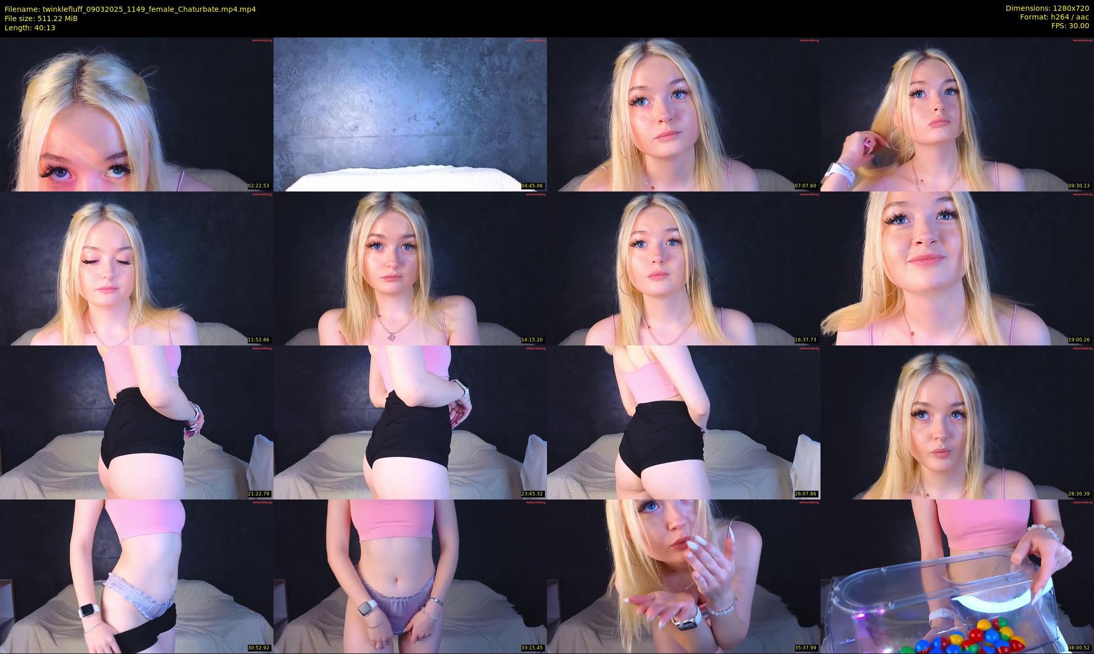 twinklefluff — 41 minute Chaturbate female cam show recording, 720p, Mar 9, 2025