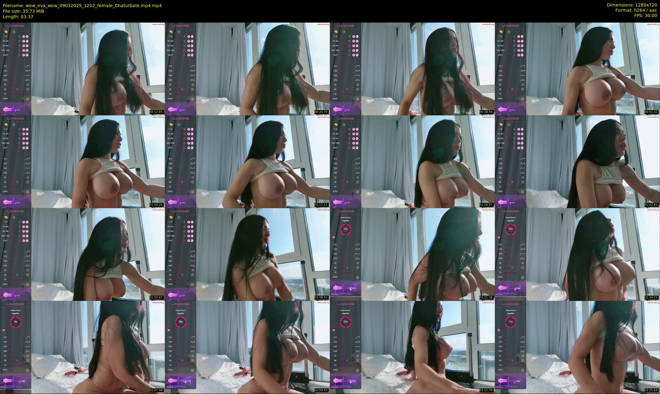 wow_eva_wow — 4 minute Chaturbate female cam show recording, 720p, Mar 9, 2025