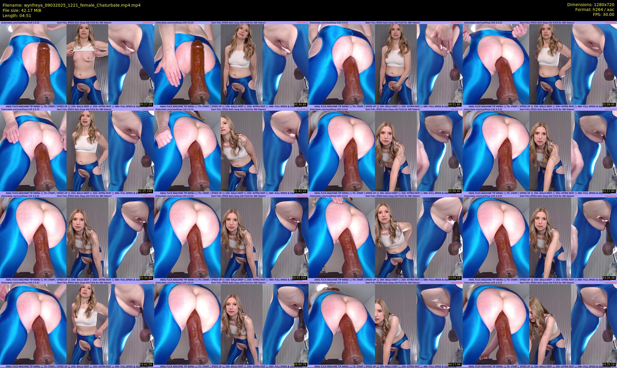 wynfreya — 5 minute Chaturbate female cam show recording, 720p, Mar 9, 2025