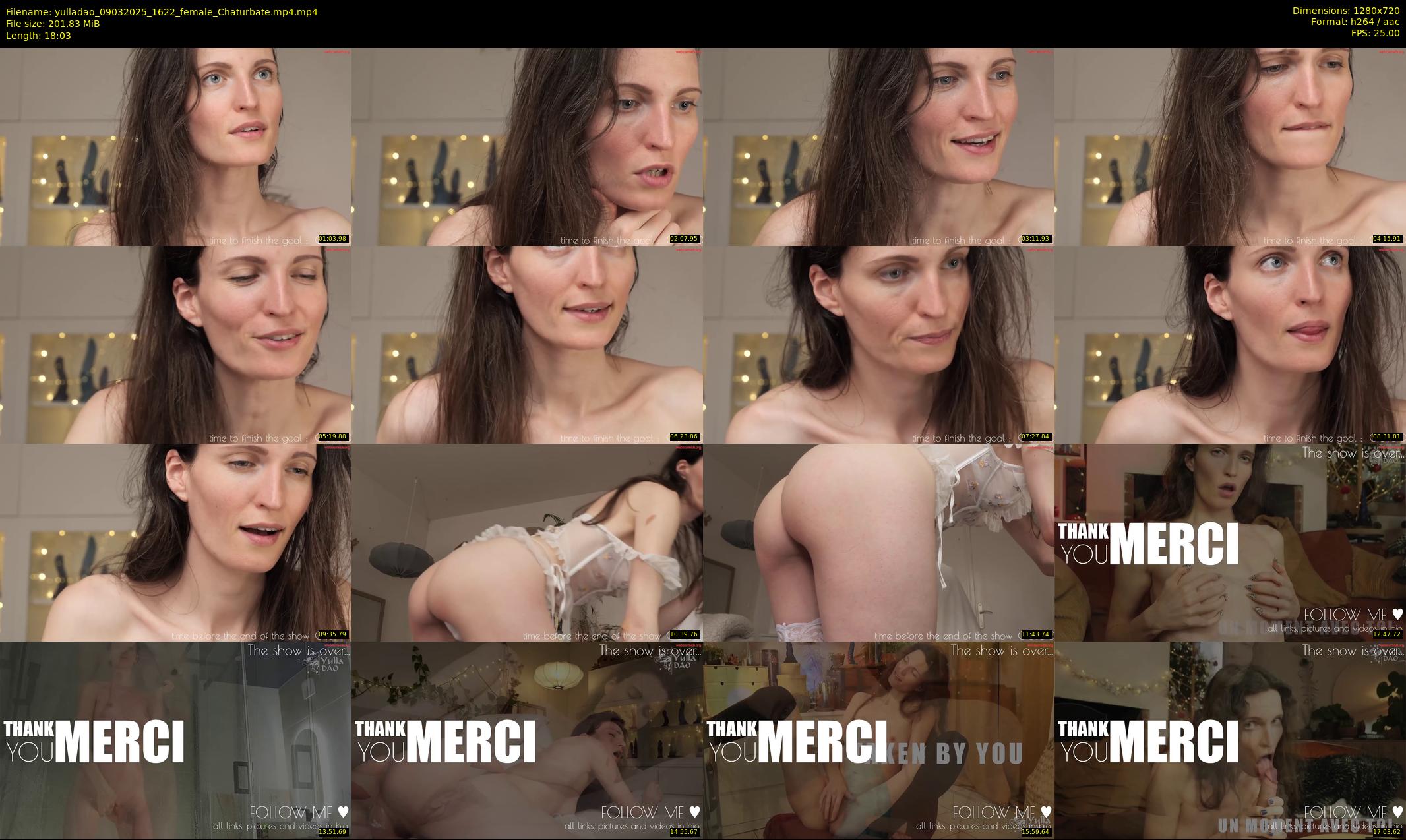 yulladao — 19 minute Chaturbate female cam show recording, 720p, Mar 9, 2025