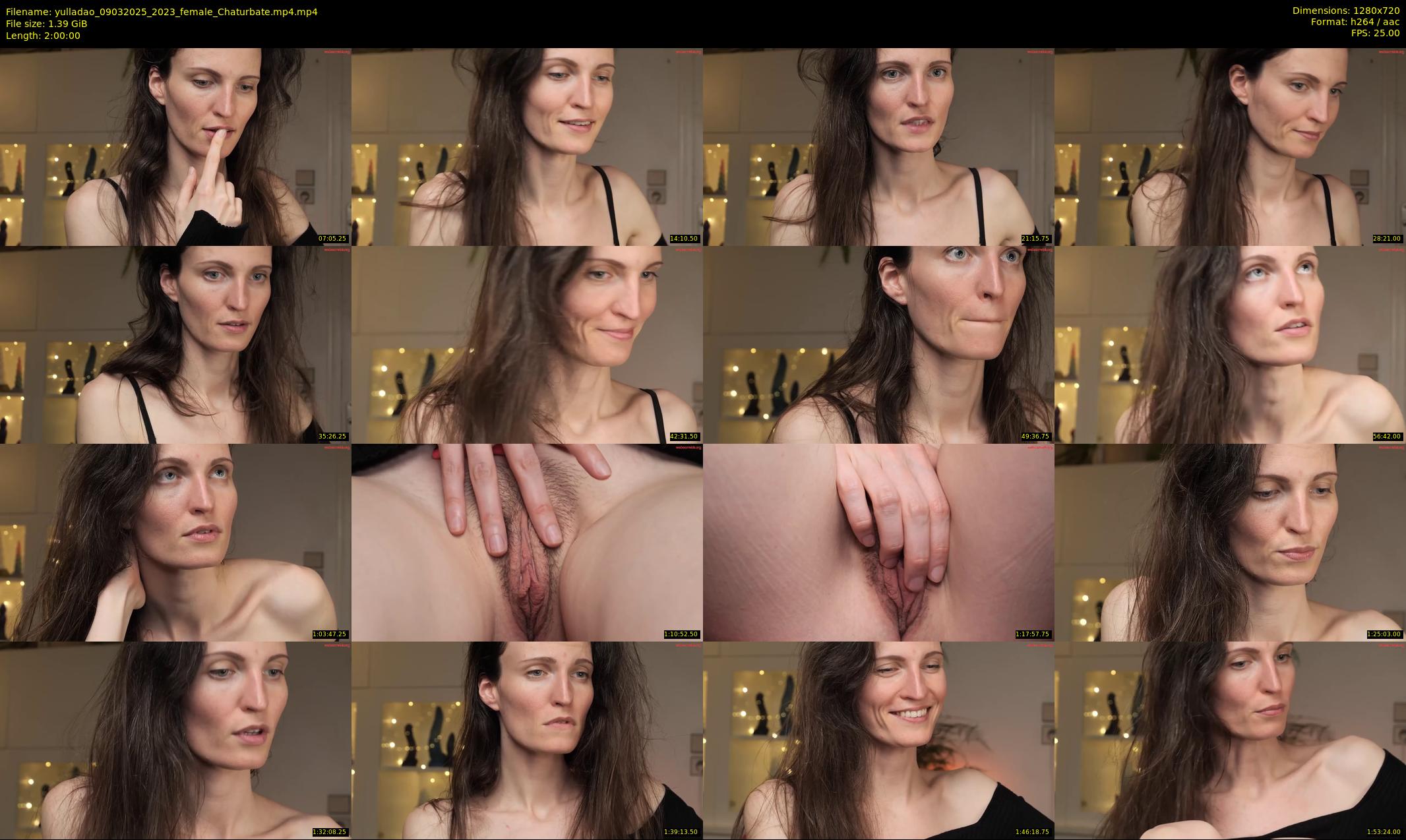 yulladao — 120 minute Chaturbate female cam show recording, 720p, Mar 9, 2025