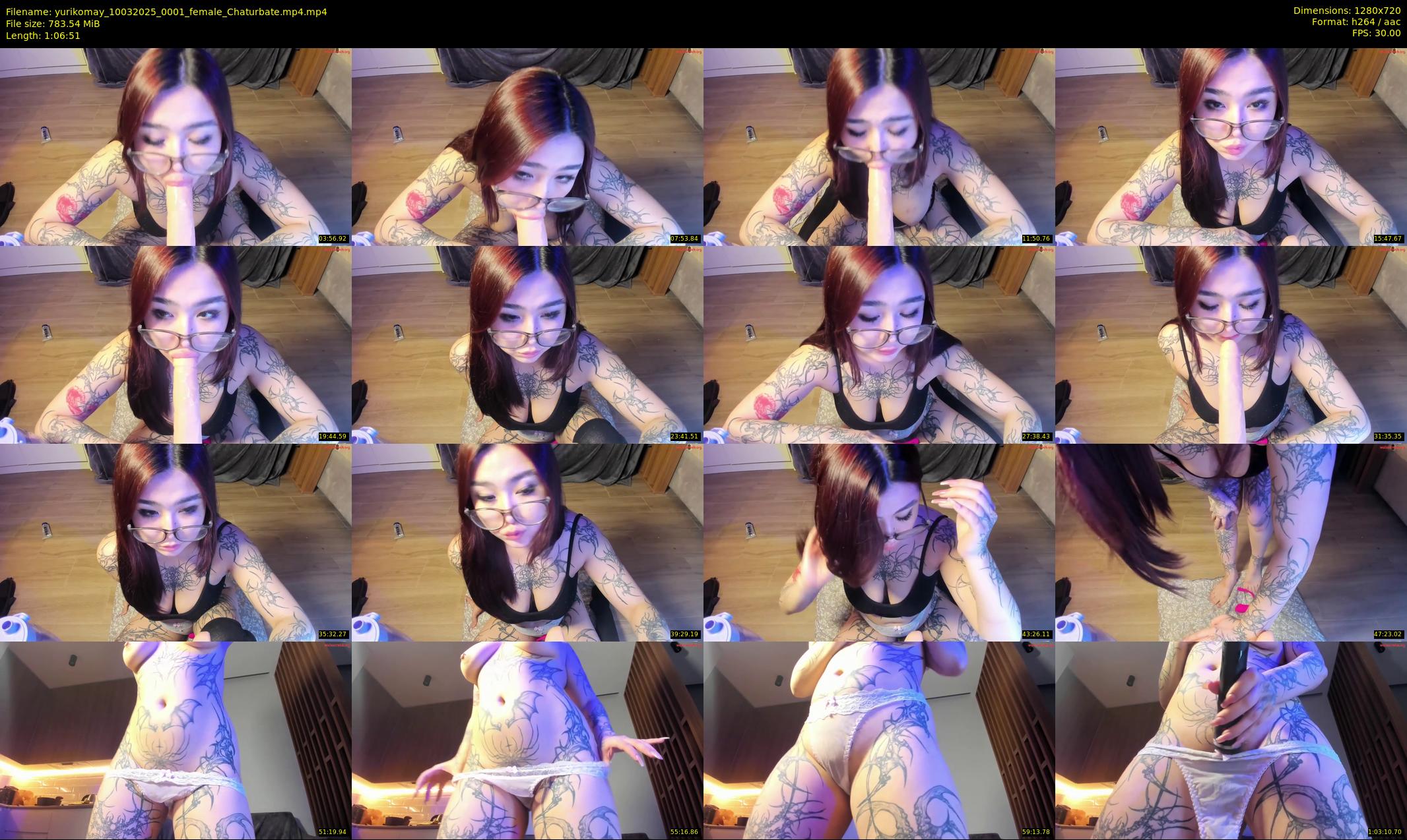 yurikomay — 67 minute Chaturbate female cam show recording, 720p, Mar 10, 2025