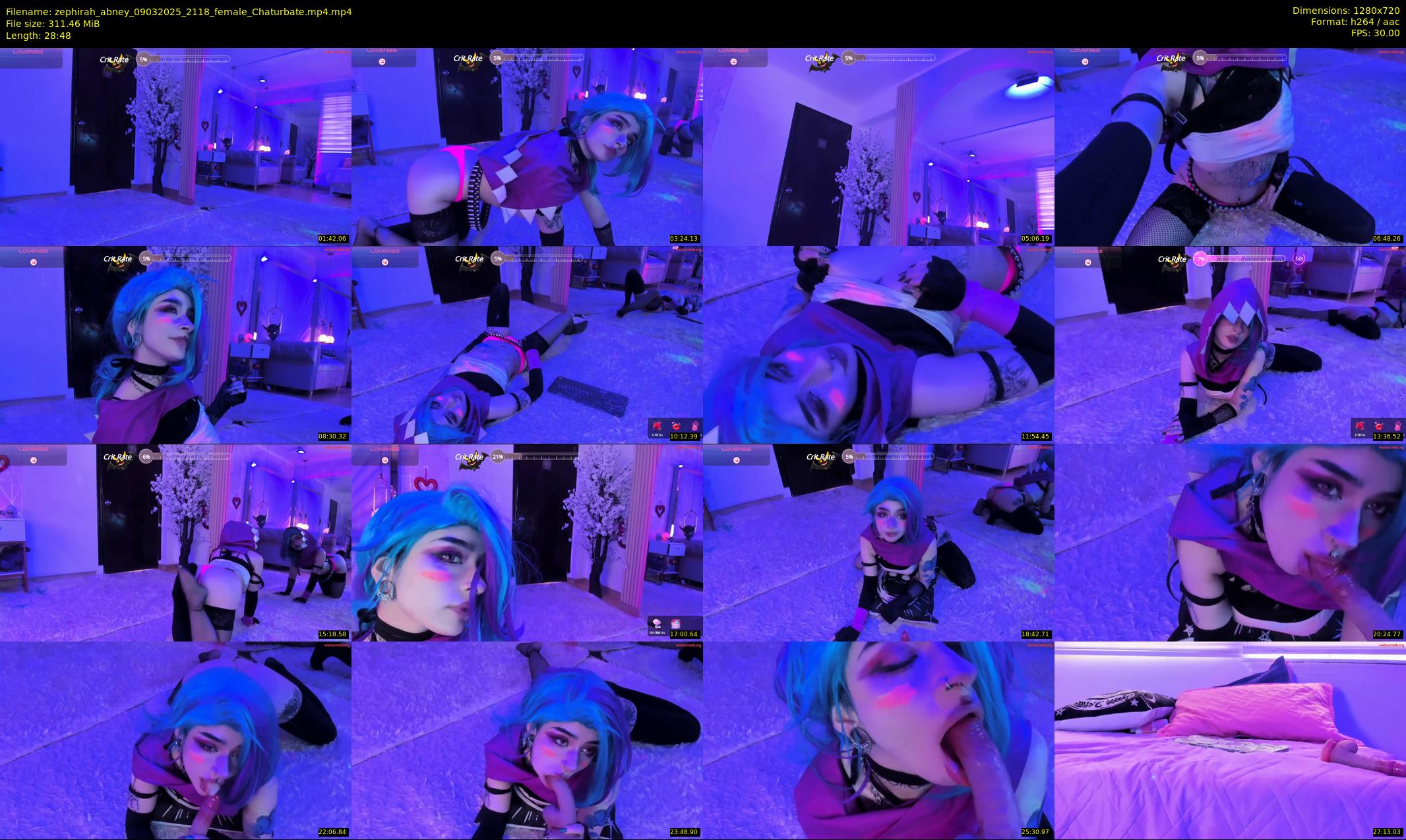 zephirah_abney — 29 minute Chaturbate female cam show recording, 720p, Mar 9, 2025