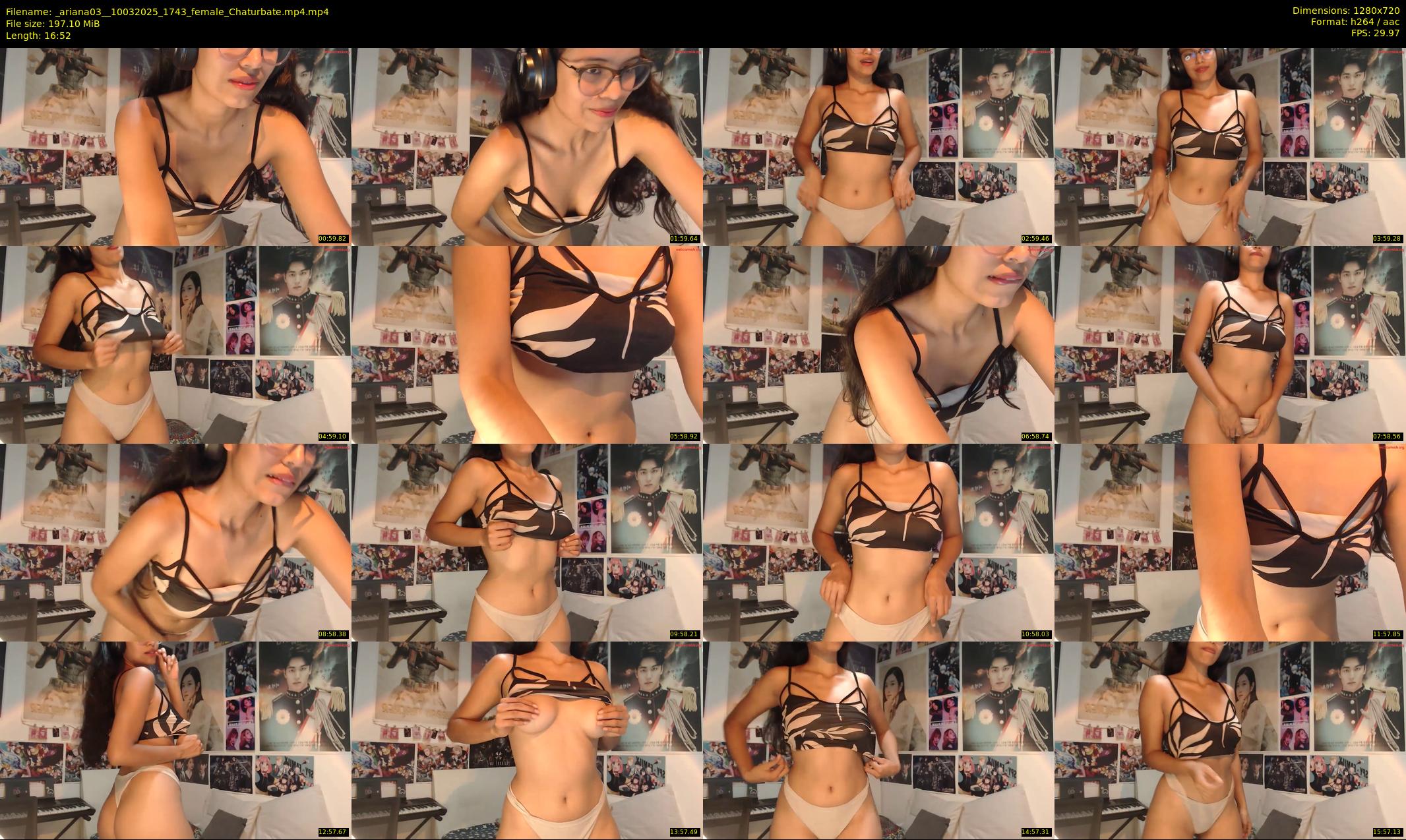 _ariana03_ — 17 minute Chaturbate female cam show recording, 720p, Mar 10, 2025