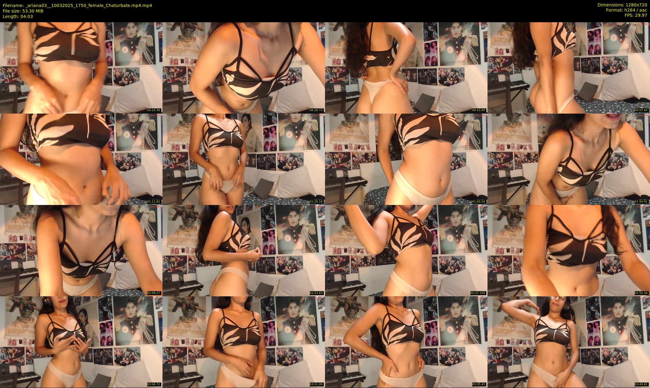 _ariana03_ — 5 minute Chaturbate female cam show recording, 720p, Mar 10, 2025